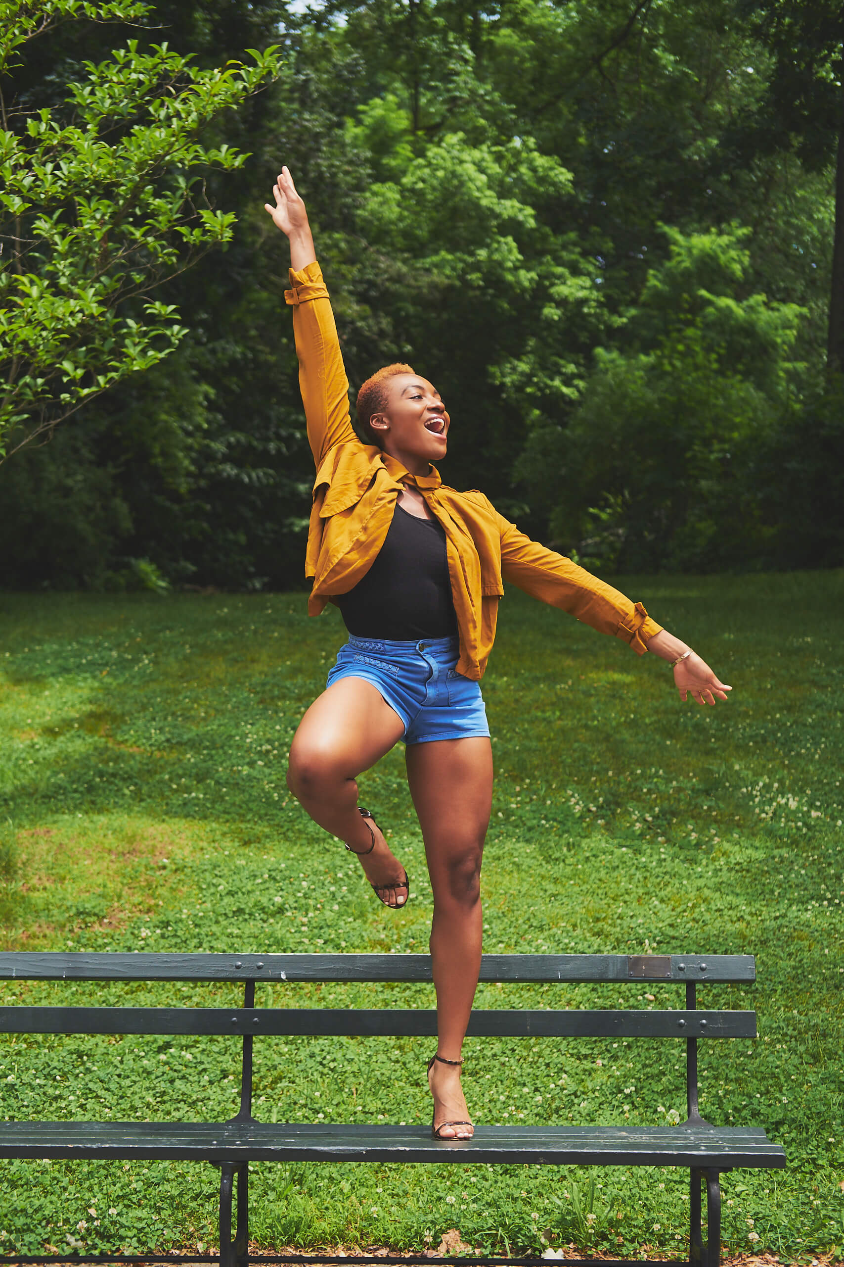 Valerie - Environmental Headshots - Lifestyle Photography - Prospect Park, Brooklyn New York