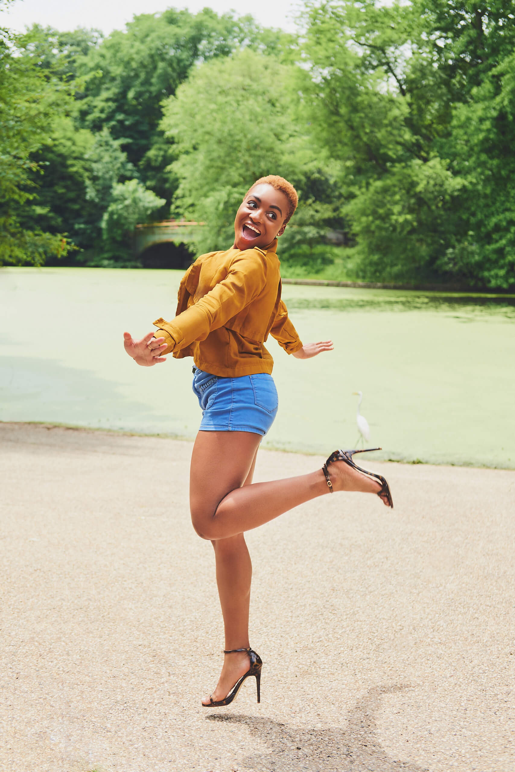 Valerie - Environmental Headshots - Lifestyle Photography - Prospect Park, Brooklyn New York