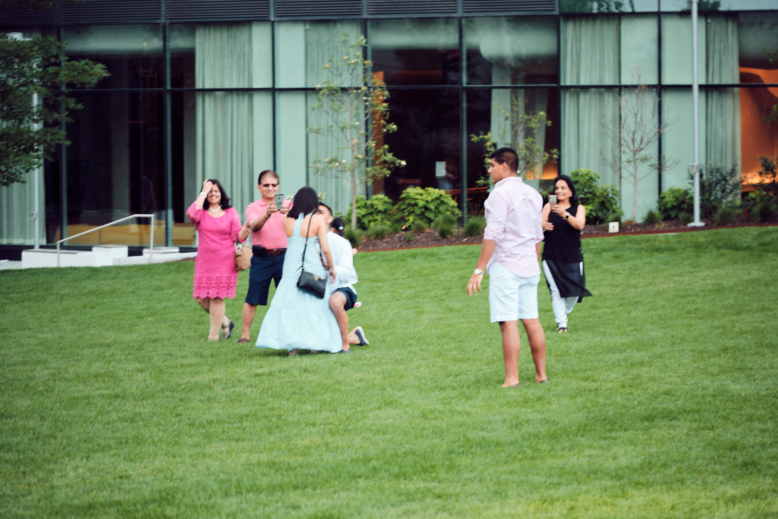 Anil & Palak - Surprise Engagement Photoshoot - Jackson Park Apartments, Long Island City, Queens, New York