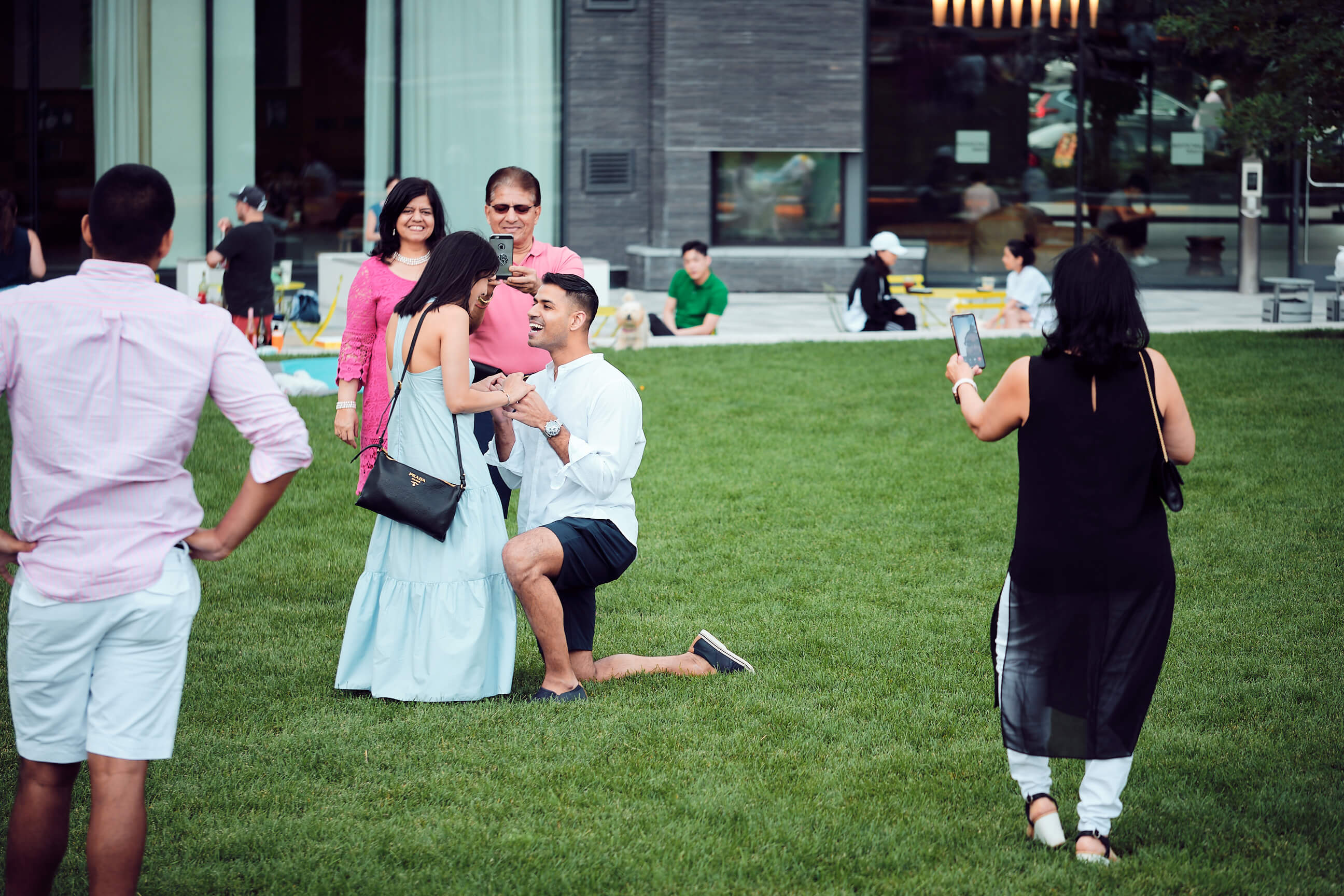 Anil & Palak - Surprise Engagement Photoshoot - Jackson Park Apartments, Long Island City, Queens, New York