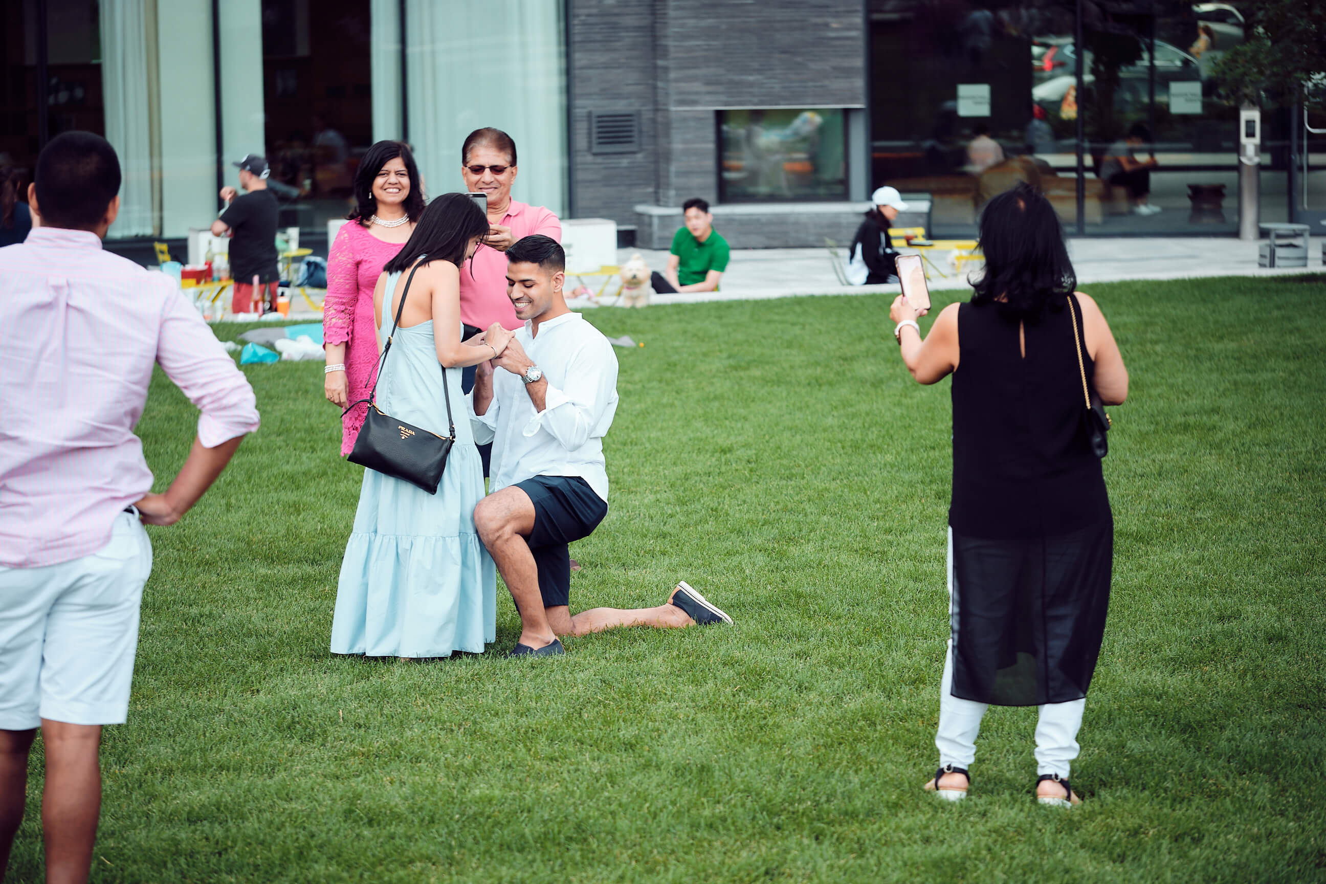 Anil & Palak - Surprise Engagement Photoshoot - Jackson Park Apartments, Long Island City, Queens, New York