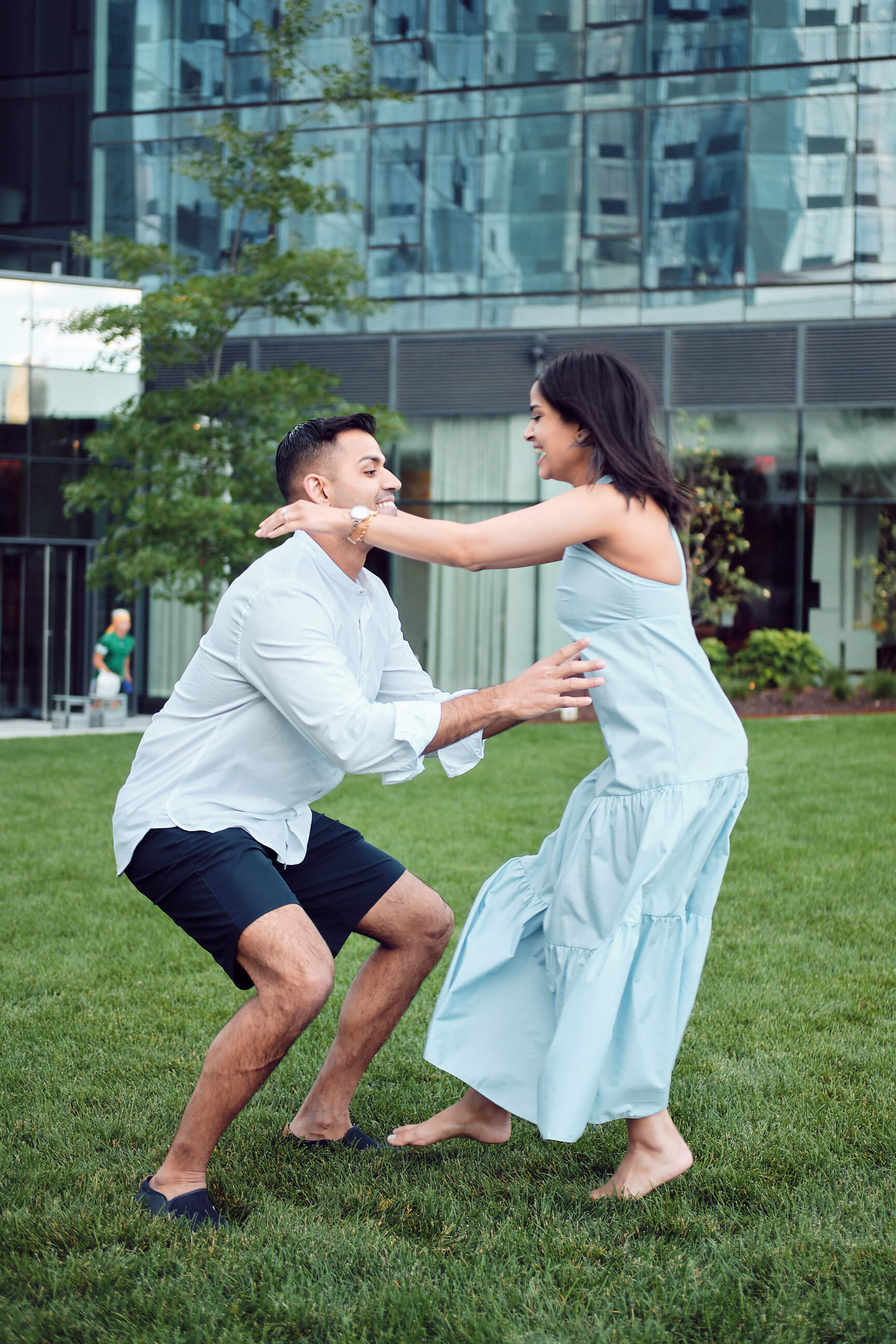 Anil & Palak - Surprise Engagement Photoshoot - Jackson Park Apartments, Long Island City, Queens, New York