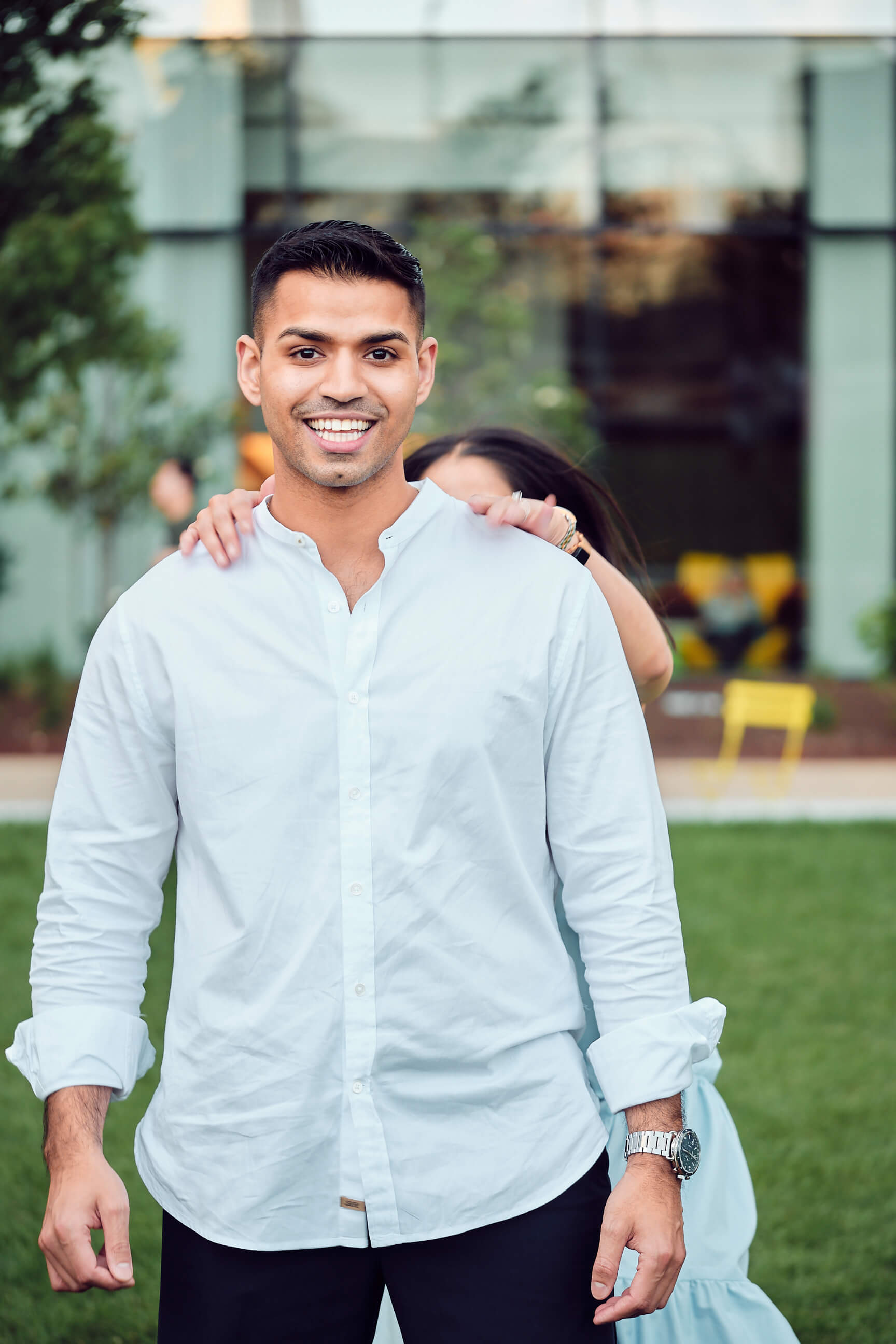 Anil & Palak - Surprise Engagement Photoshoot - Jackson Park Apartments, Long Island City, Queens, New York