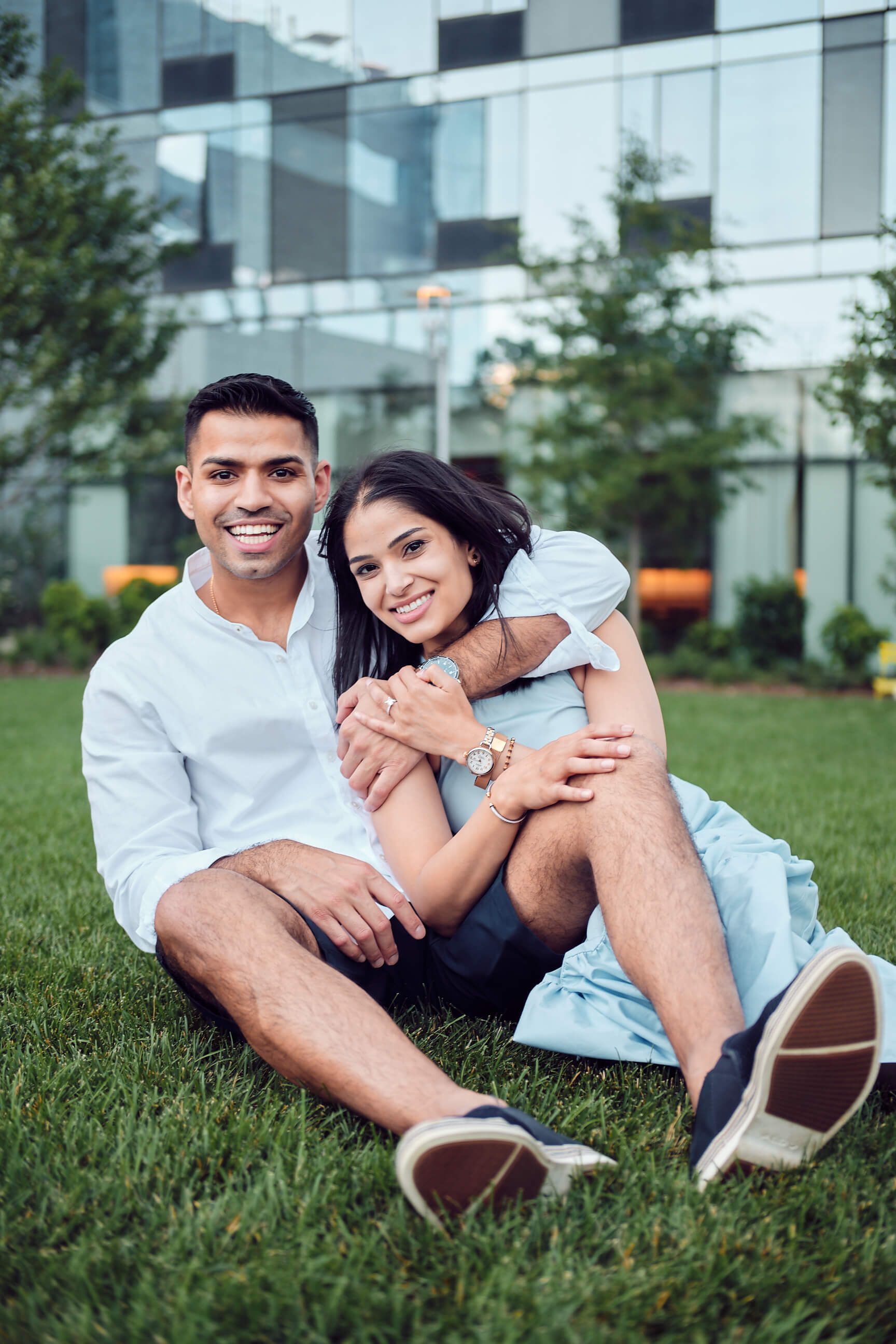 Anil & Palak - Surprise Engagement Photoshoot - Jackson Park Apartments, Long Island City, Queens, New York