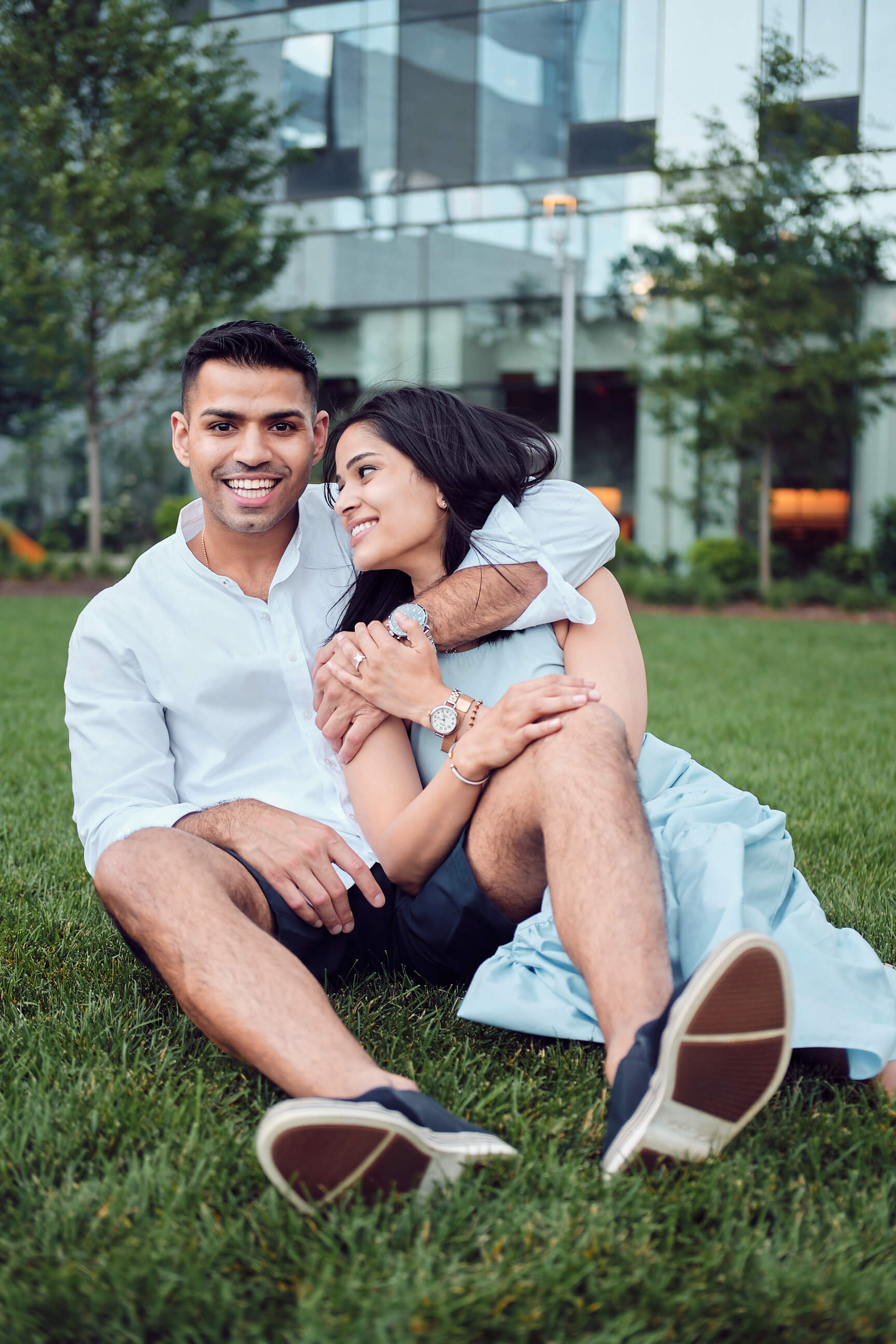 Anil & Palak - Surprise Engagement Photoshoot - Jackson Park Apartments, Long Island City, Queens, New York