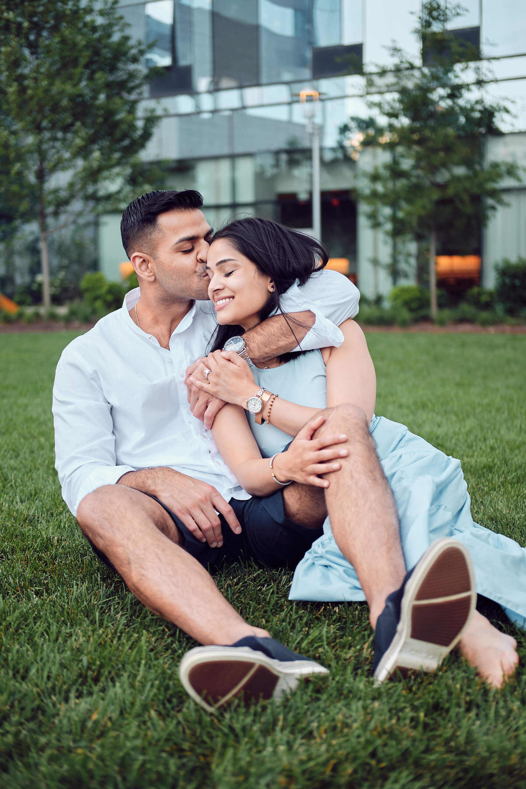 Anil & Palak - Surprise Engagement Photoshoot - Jackson Park Apartments, Long Island City, Queens, New York