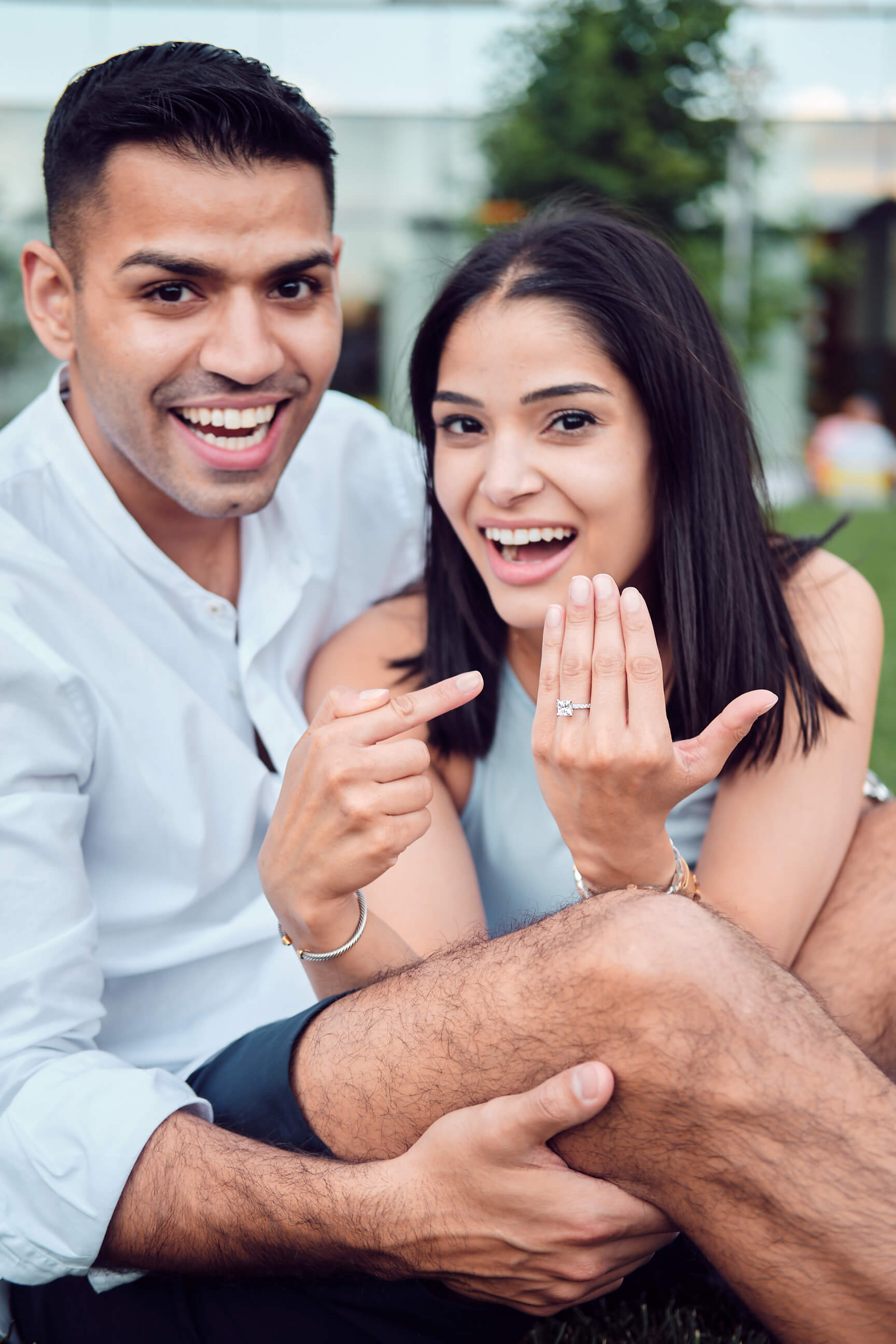 Anil & Palak - Surprise Engagement Photoshoot - Jackson Park Apartments, Long Island City, Queens, New York