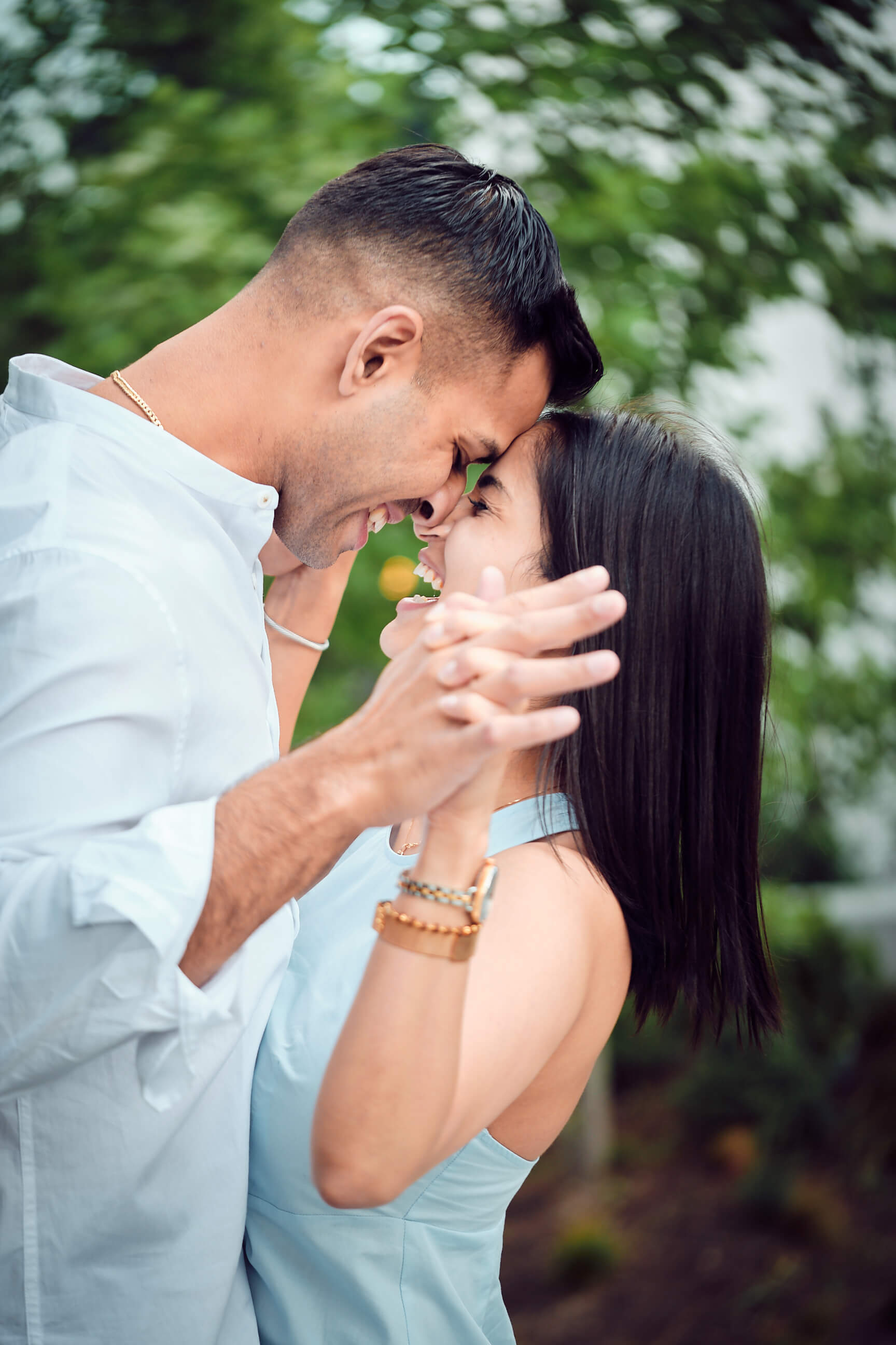 Anil & Palak - Surprise Engagement Photoshoot - Jackson Park Apartments, Long Island City, Queens, New York