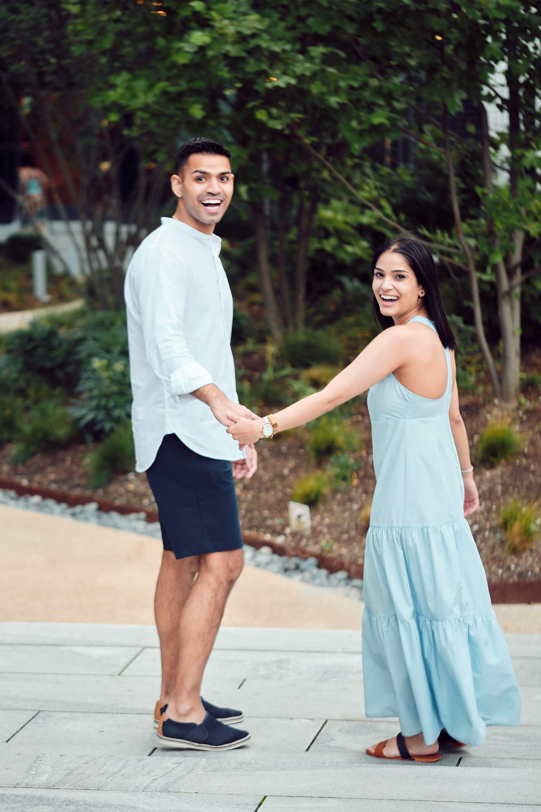 Anil & Palak - Surprise Engagement Photoshoot - Jackson Park Apartments, Long Island City, Queens, New York