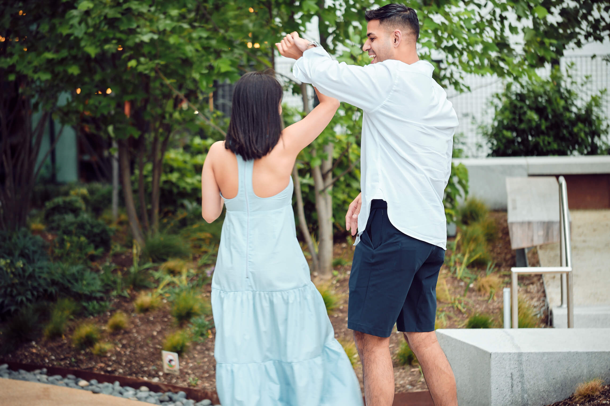 Anil & Palak - Surprise Engagement Photoshoot - Jackson Park Apartments, Long Island City, Queens, New York