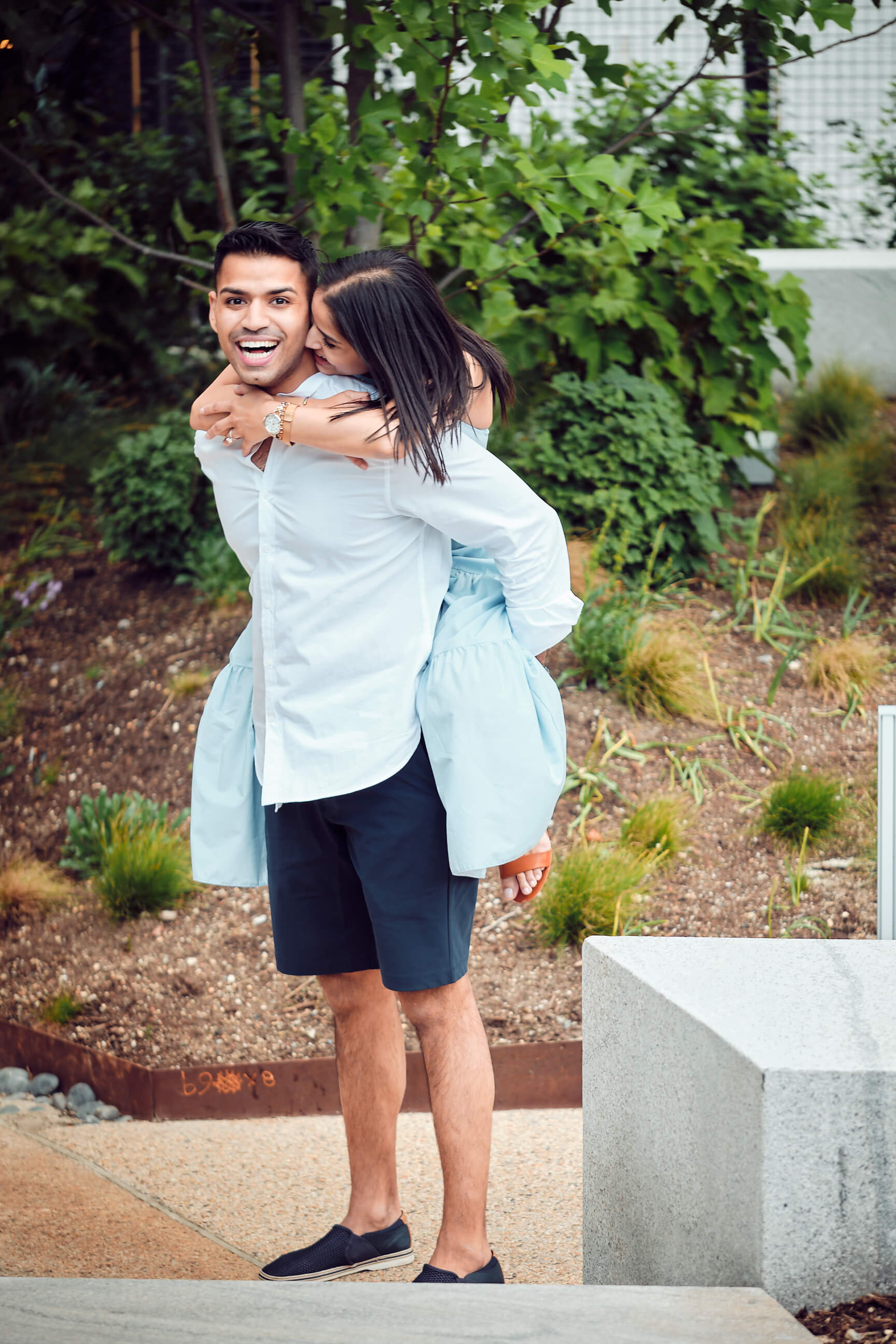 Anil & Palak - Surprise Engagement Photoshoot - Jackson Park Apartments, Long Island City, Queens, New York