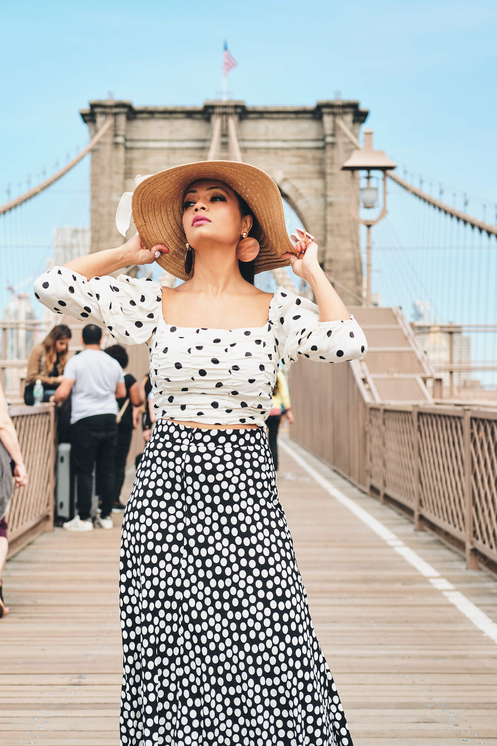 Aparna - Women's Fashion Photography - Social Media Blogger Photography - Portrait Photography - Lifestyle Photography - Brooklyn Bridge - Bushwick Collective - New York