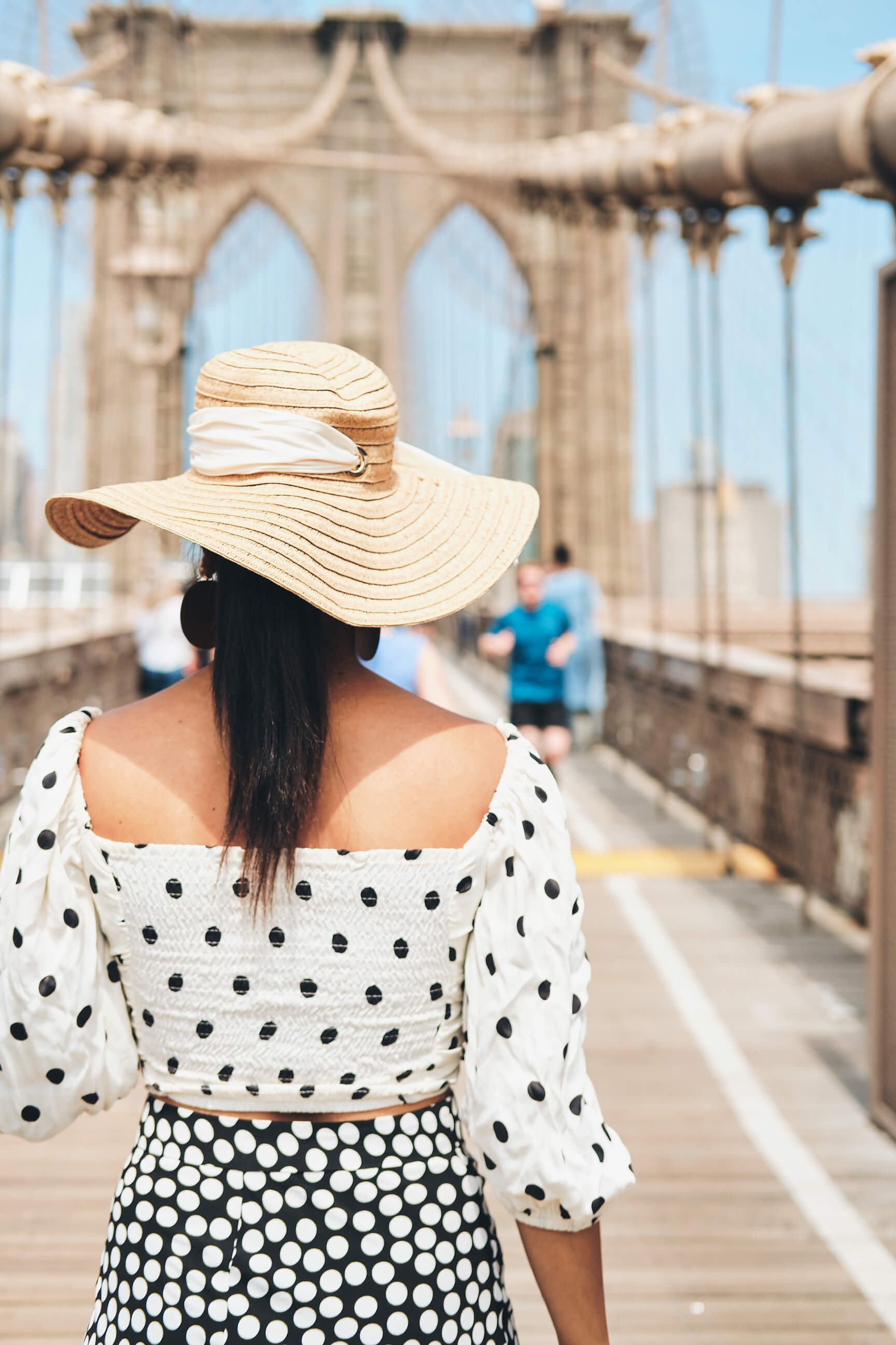 Aparna - Women's Fashion Photography - Social Media Blogger Photography - Portrait Photography - Lifestyle Photography - Brooklyn Bridge - Bushwick Collective - New York