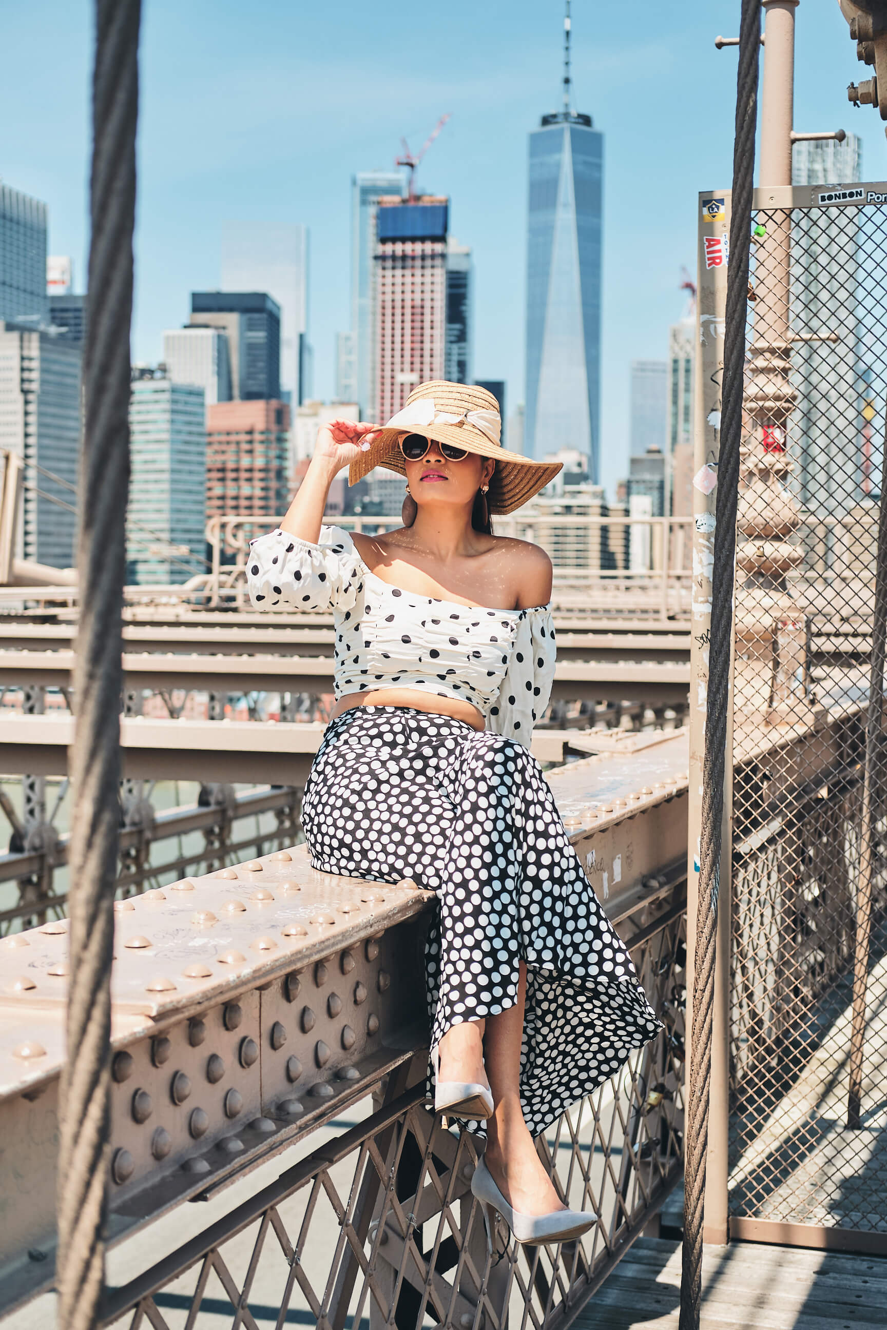 Aparna - Women's Fashion Photography - Social Media Blogger Photography - Portrait Photography - Lifestyle Photography - Brooklyn Bridge - Bushwick Collective - New York