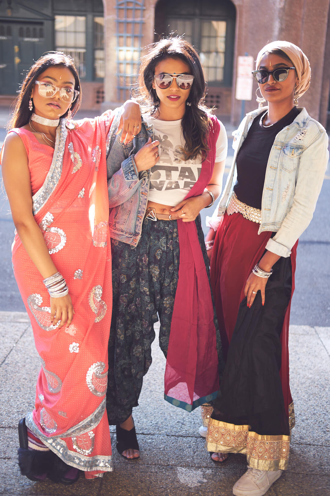 Women's Fashion Photography - Indian Desi Fusion Fashion Photography - Social Media Blogger Photography - Group Collaboration - Forest Hills, New York