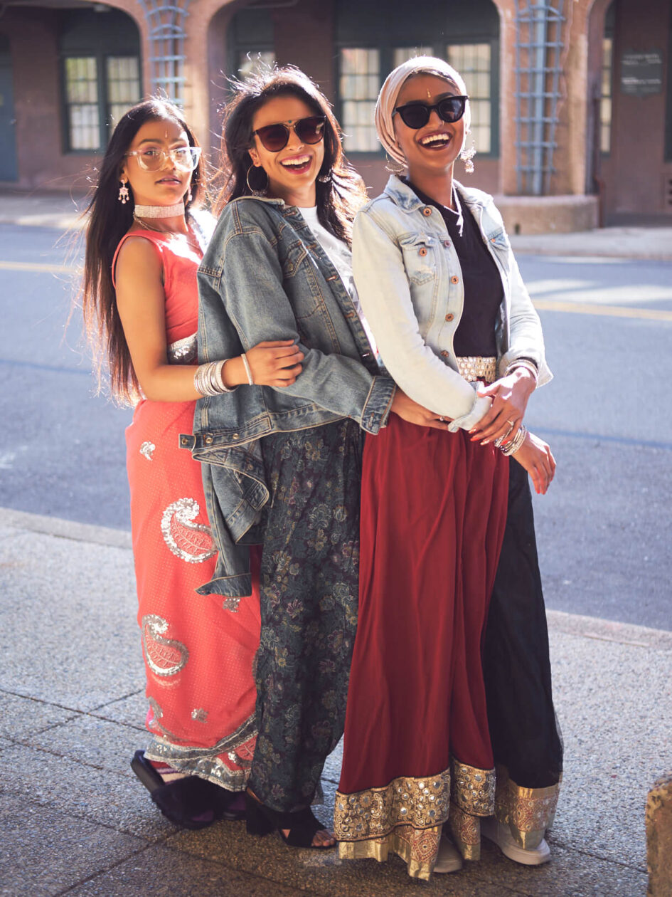 Women's Fashion Photography - Indian Desi Fusion Fashion Photography - Social Media Blogger Photography - Group Collaboration - Forest Hills, New York