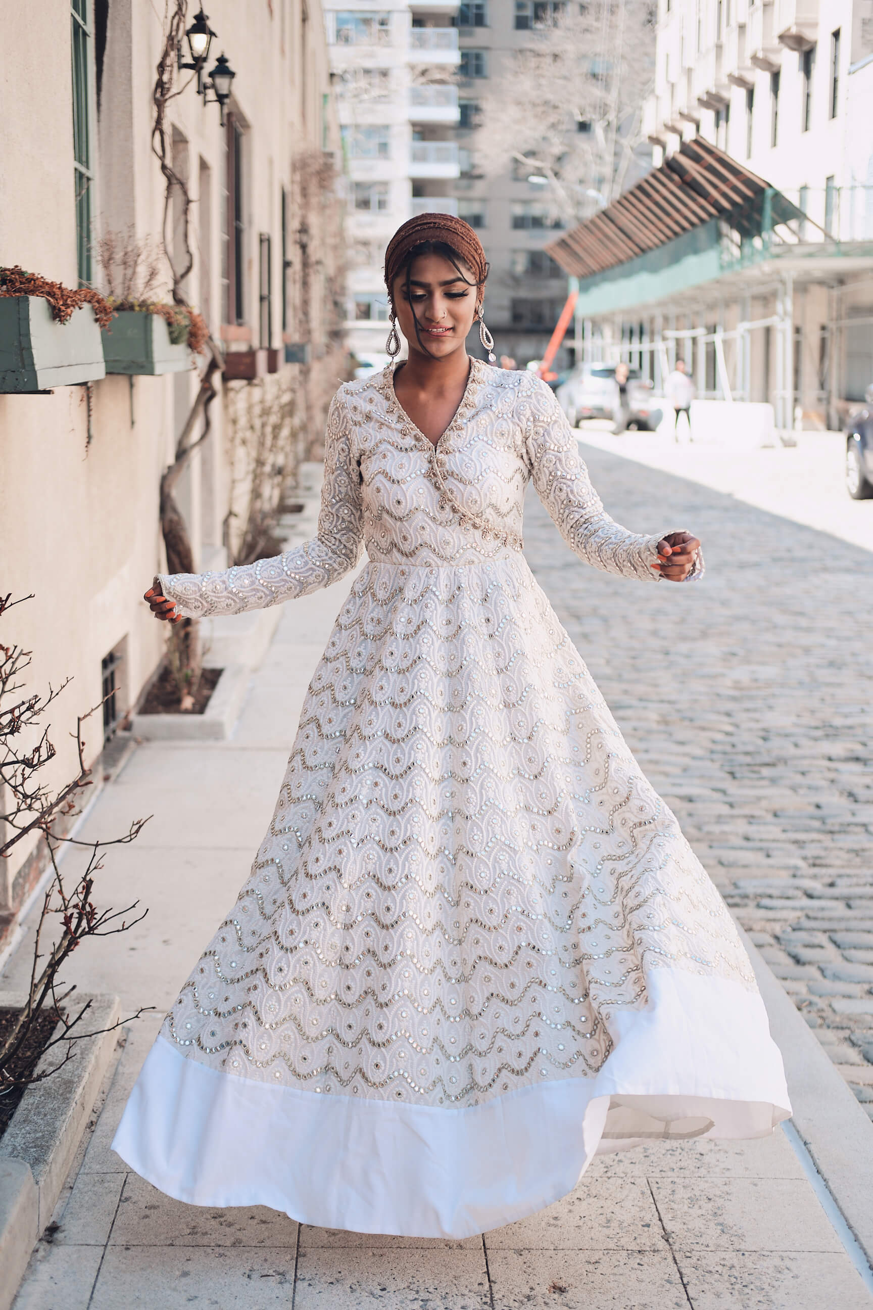 Roxy - holiCHIC - Browngirl Magazine - Collaboration - Indian Fashion Photography - Women's Fashion Photography - Lifestyle Photography - Washington Square Park, New York - Washington Mews