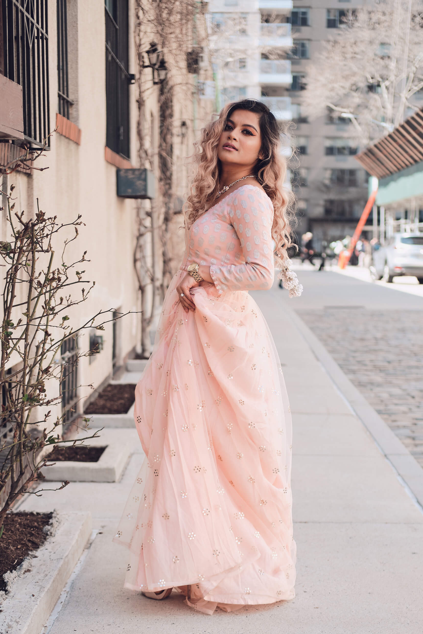 Nasreen - holiCHIC - Browngirl Magazine - Collaboration - Indian Fashion Photography - Women's Fashion Photography - Lifestyle Photography - Washington Square Park, New York - Washington Mews