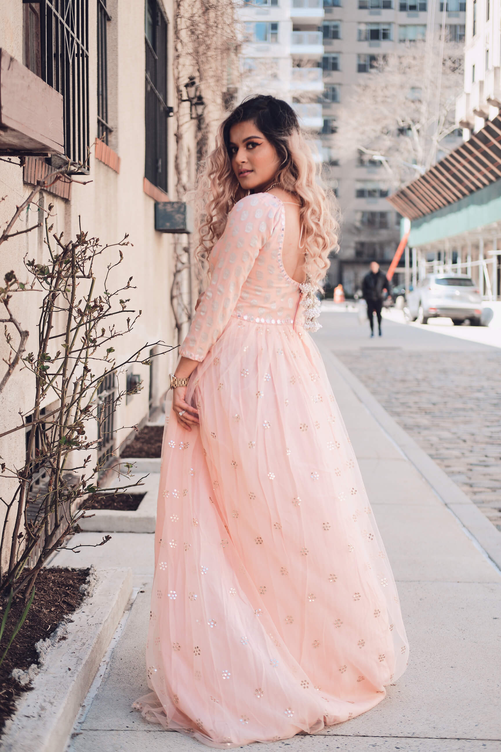 Nasreen - holiCHIC - Browngirl Magazine - Collaboration - Indian Fashion Photography - Women's Fashion Photography - Lifestyle Photography - Washington Square Park, New York - Washington Mews