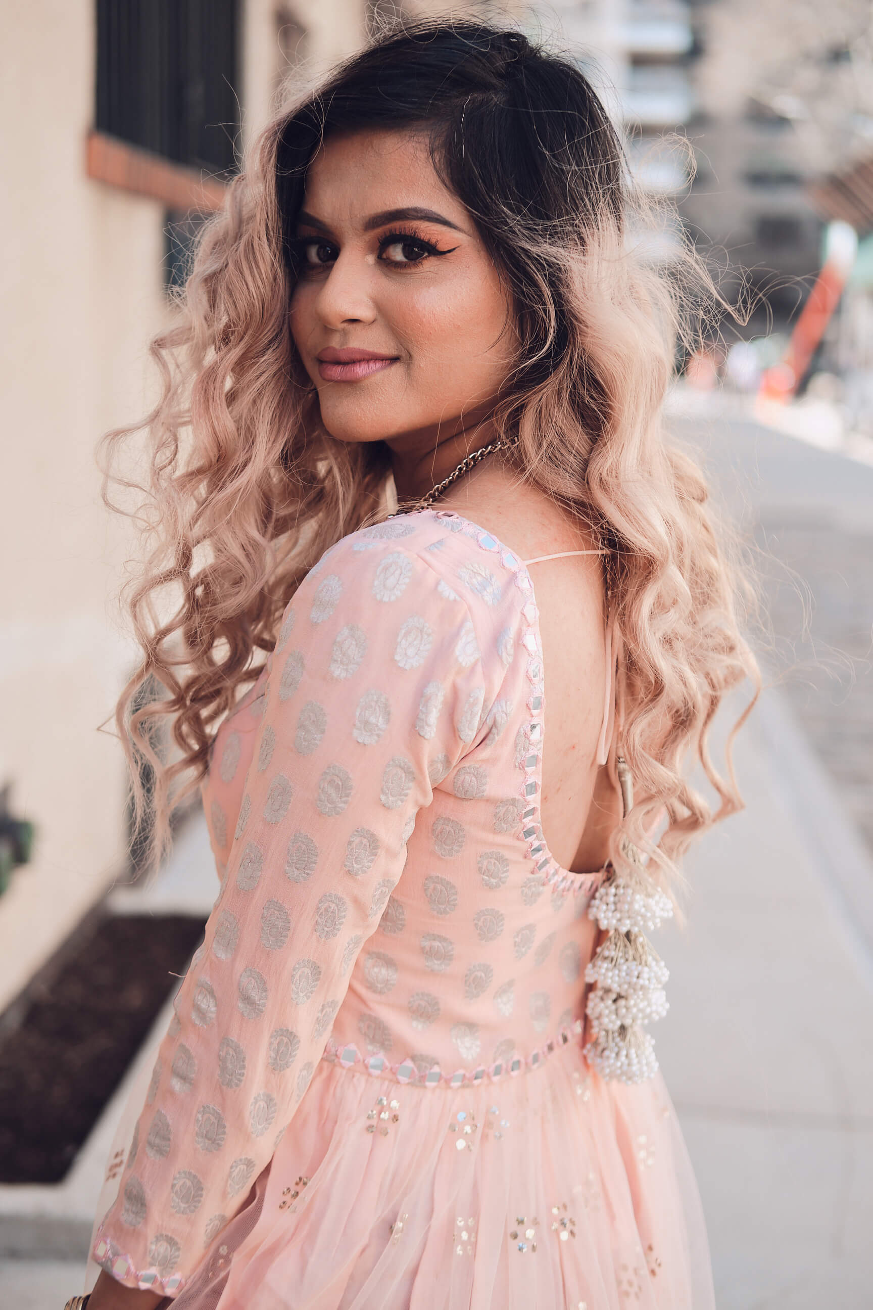 Nasreen - holiCHIC - Browngirl Magazine - Collaboration - Indian Fashion Photography - Women's Fashion Photography - Lifestyle Photography - Washington Square Park, New York - Washington Mews