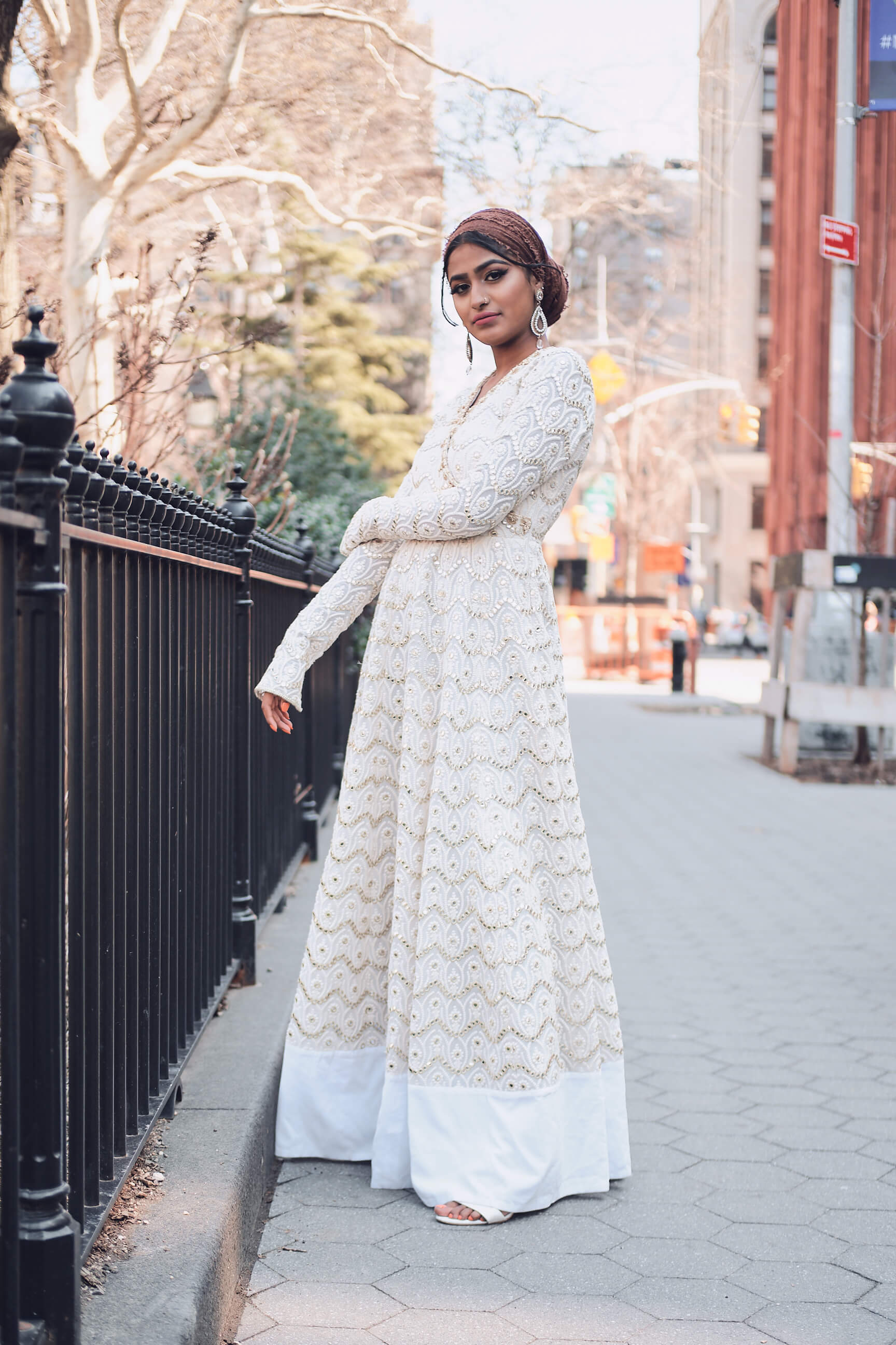 Roxy - holiCHIC - Browngirl Magazine - Collaboration - Indian Fashion Photography - Women's Fashion Photography - Lifestyle Photography - Washington Square Park, New York - Washington Mews