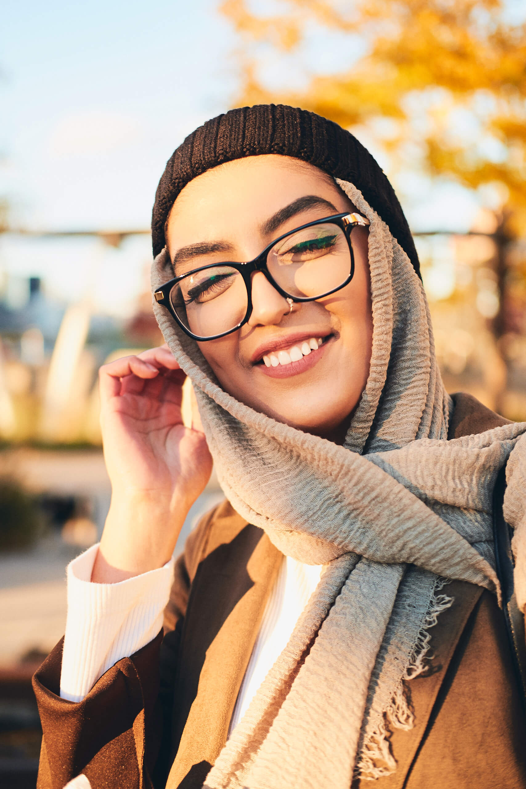 Jawaher - Lifestyle Photography - Instagram Photography Meetup - Portrait Photography - Gantry Plaza Park, Long Island City - New York