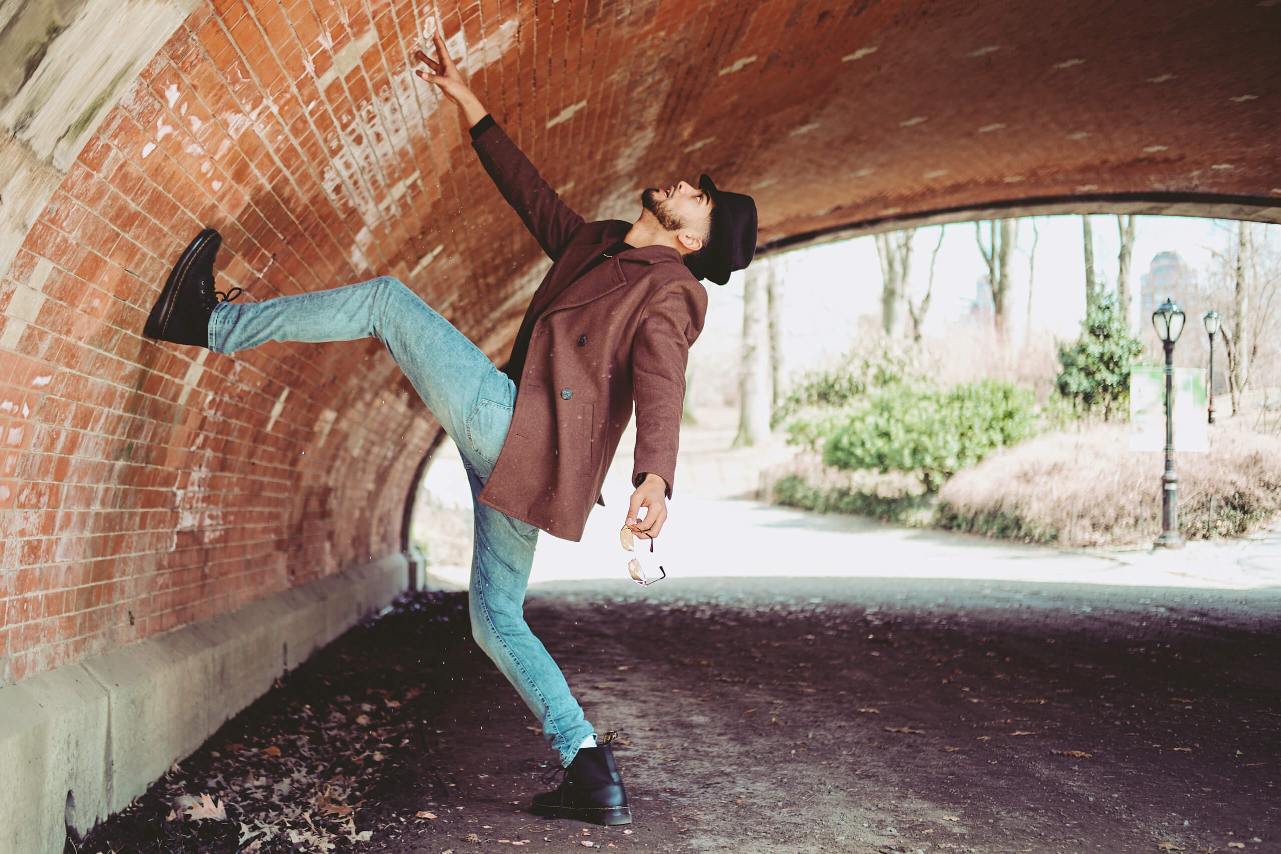 Luis - Men's Fashion Photography - Lifestyle Photography - Portrait Photography - Central Park, New York