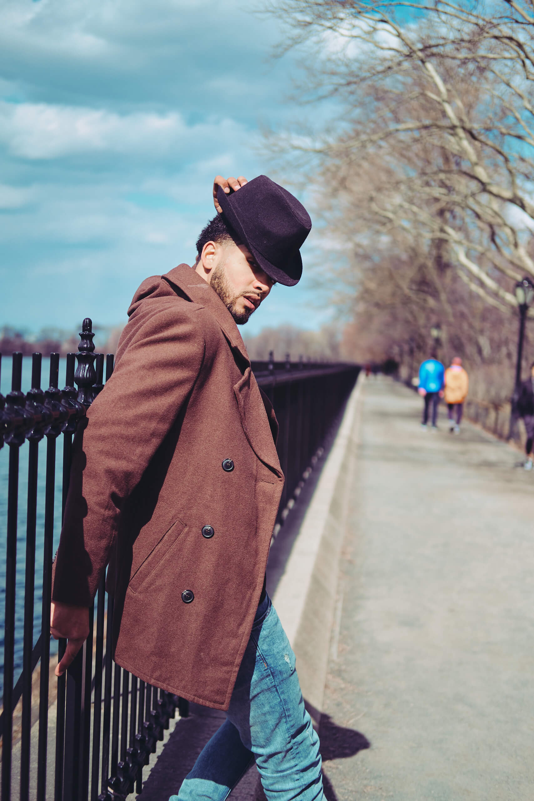 Luis - Men's Fashion Photography - Lifestyle Photography - Portrait Photography - Central Park, New York