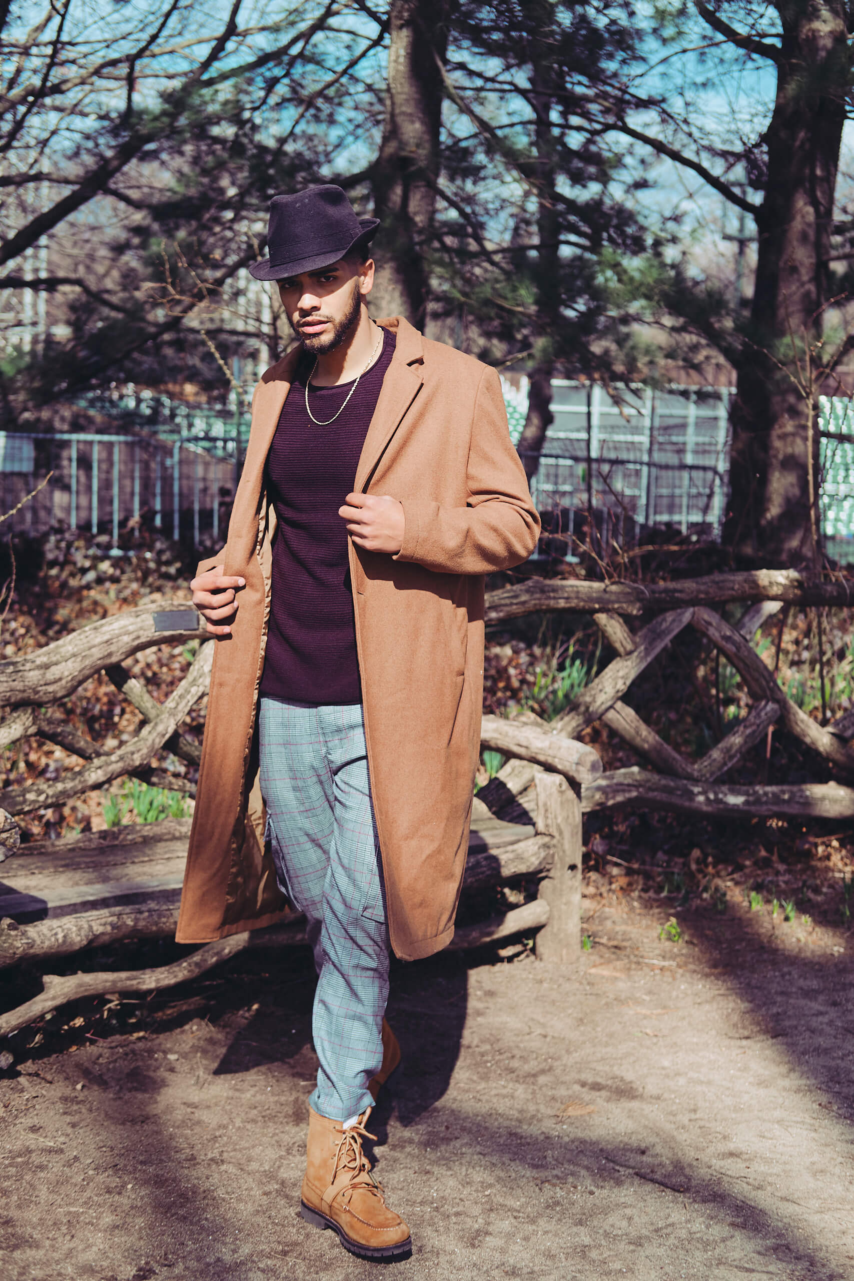 Luis - Men's Fashion Photography - Lifestyle Photography - Portrait Photography - Central Park, New York