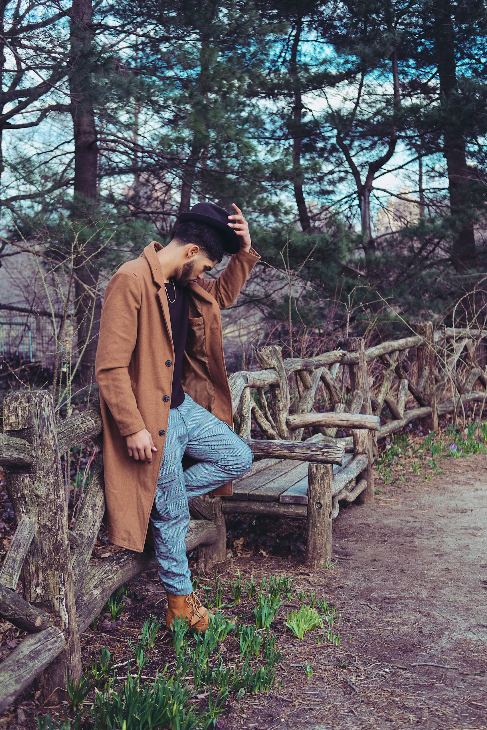 Luis - Men's Fashion Photography - Lifestyle Photography - Portrait Photography - Central Park, New York