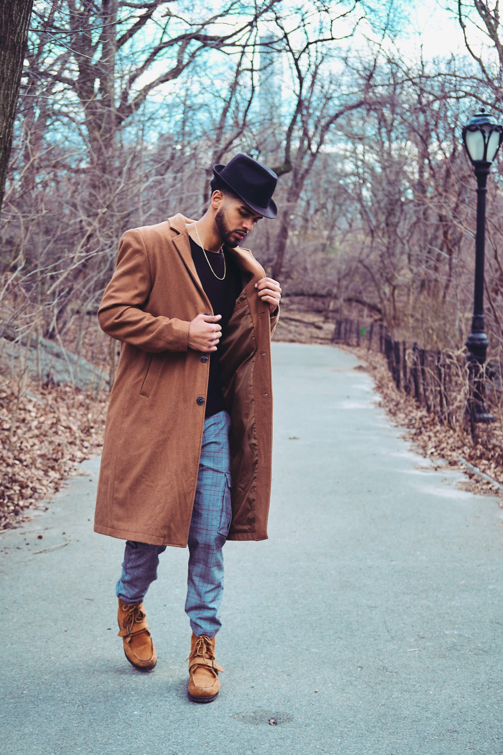 Luis - Men's Fashion Photography - Lifestyle Photography - Portrait Photography - Central Park, New York