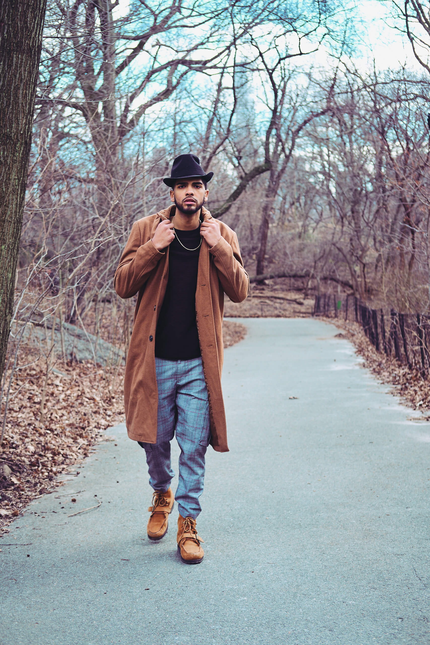 Luis - Men's Fashion Photography - Lifestyle Photography - Portrait Photography - Central Park, New York