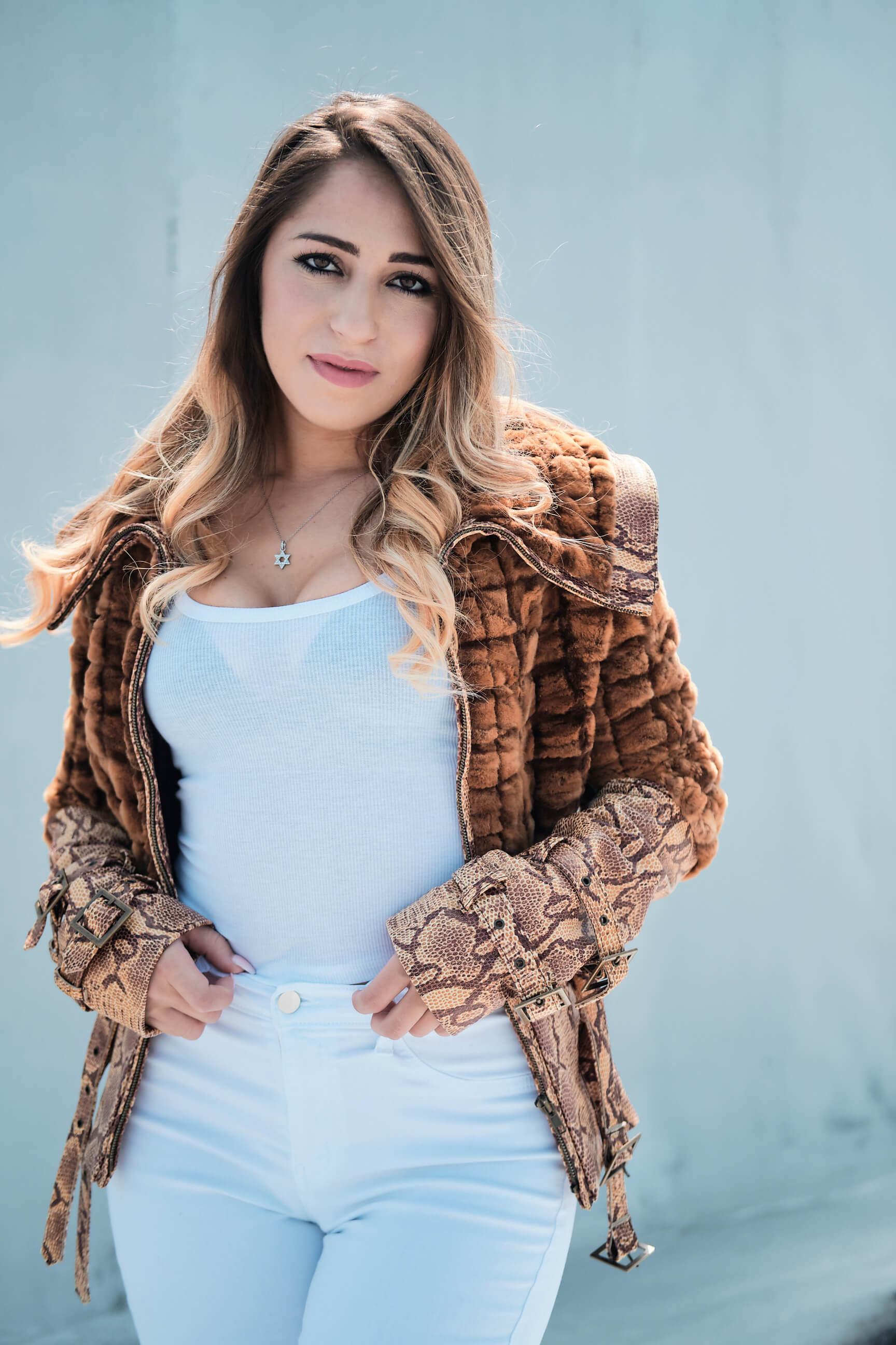 Mindy - Women's Fashion Photography - Portrait Photography - Ocean Avenue Rooftop - Brooklyn, New York