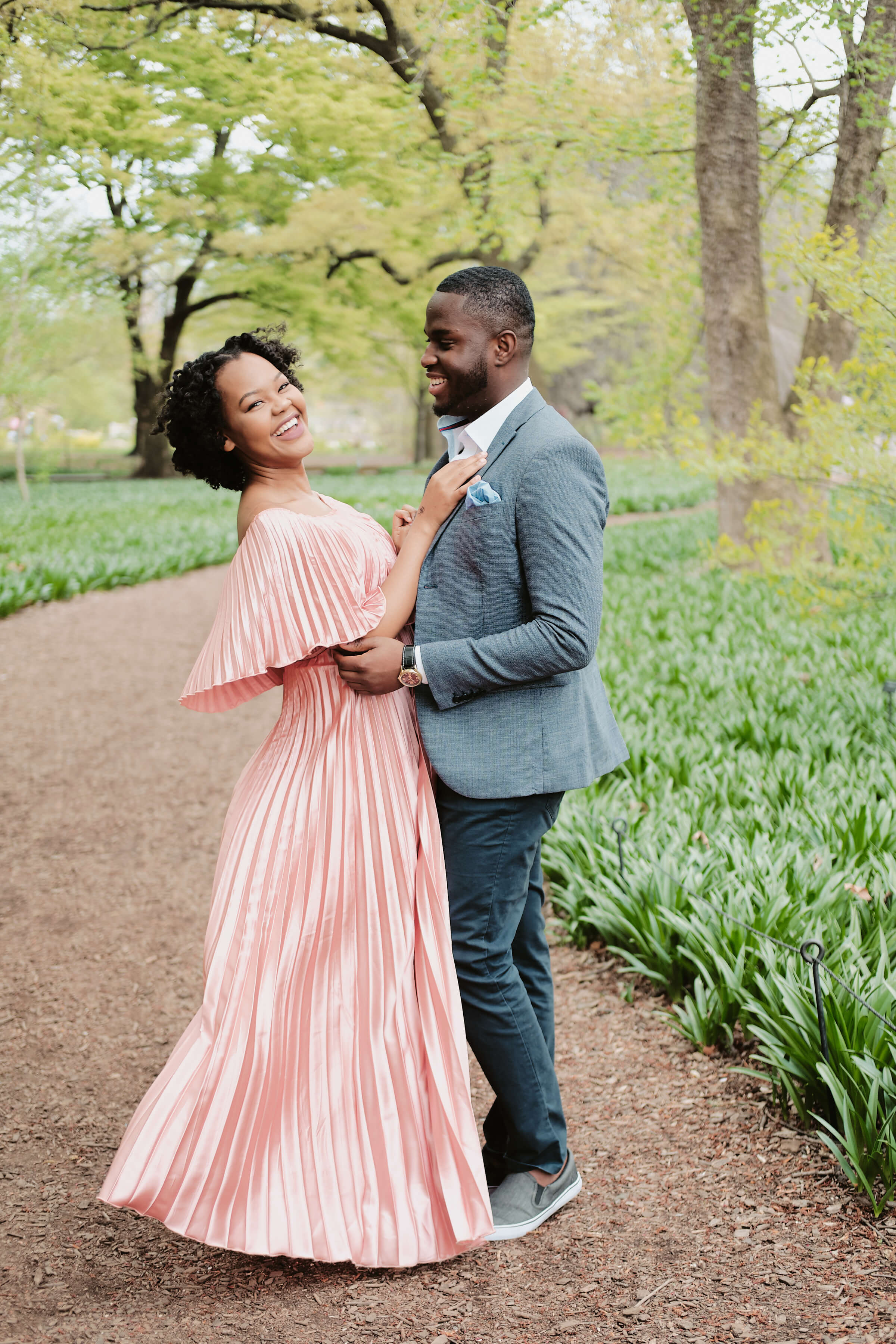 Mitsuka & Adlin - Couple's Photography - Portrait Photography - Lifestyle Photography - Brooklyn - Botanic Garden- Brooklyn, New York