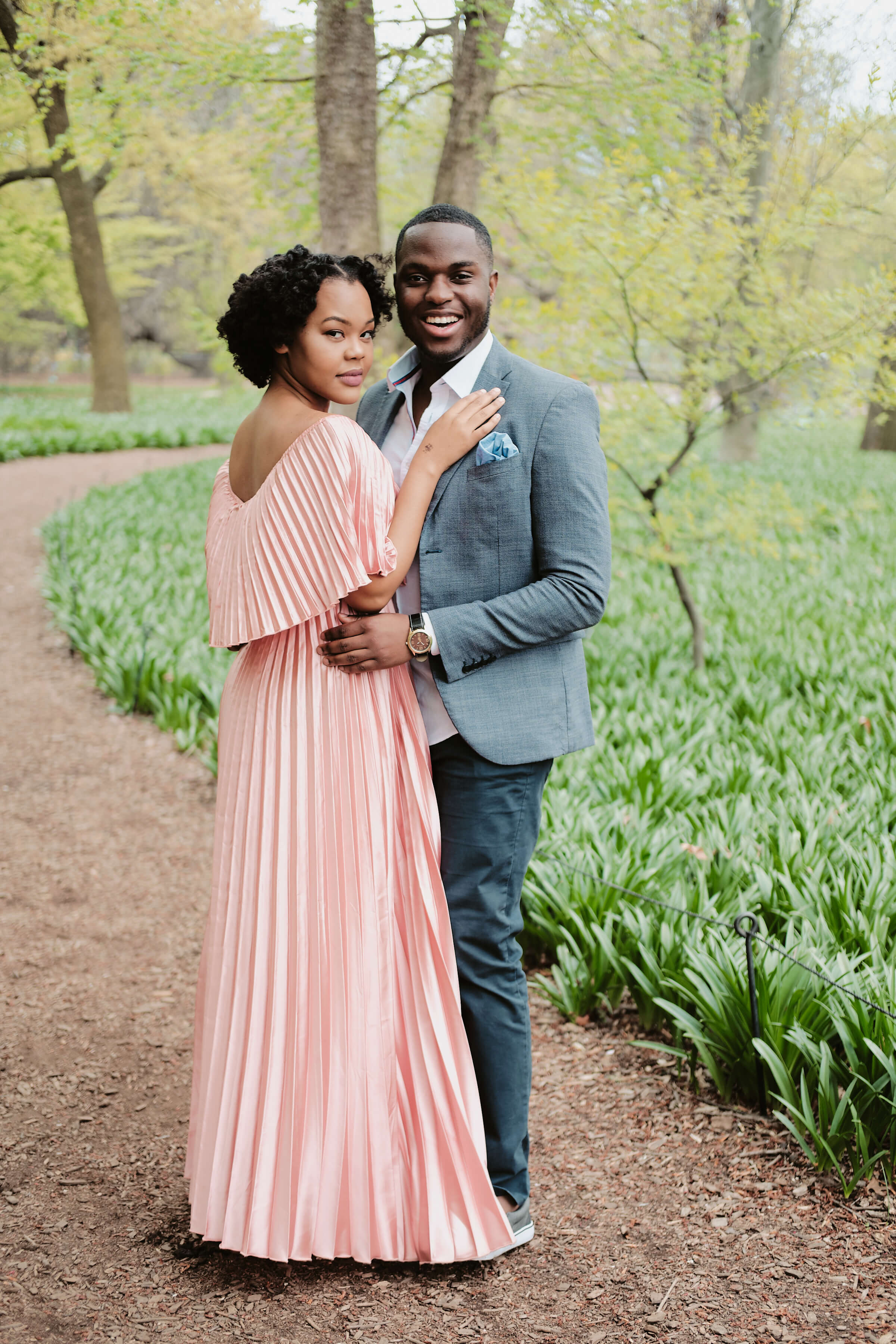 Mitsuka & Adlin - Couple's Photography - Portrait Photography - Lifestyle Photography - Brooklyn - Botanic Garden- Brooklyn, New York