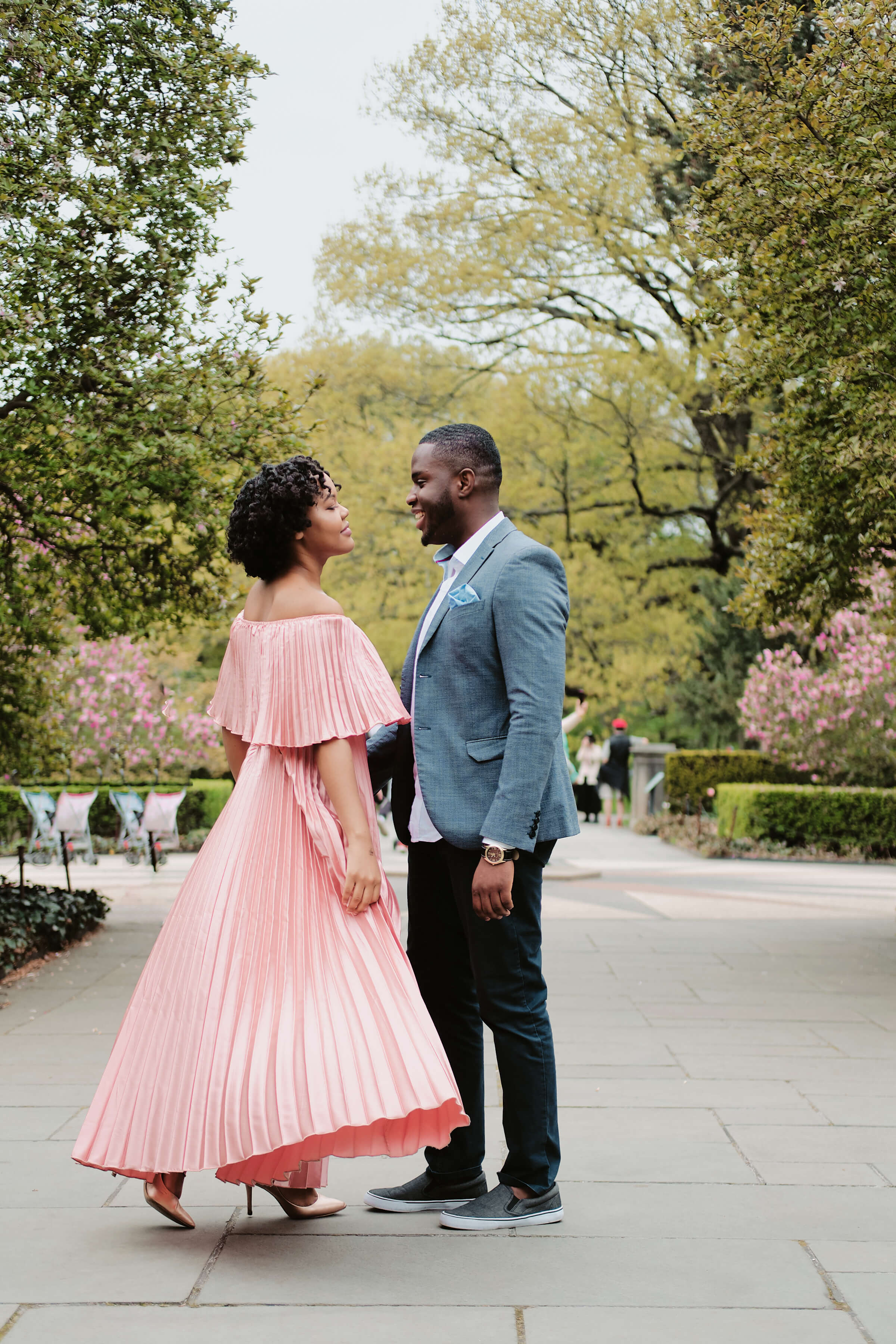 Mitsuka & Adlin - Couple's Photography - Portrait Photography - Lifestyle Photography - Brooklyn - Botanic Garden- Brooklyn, New York