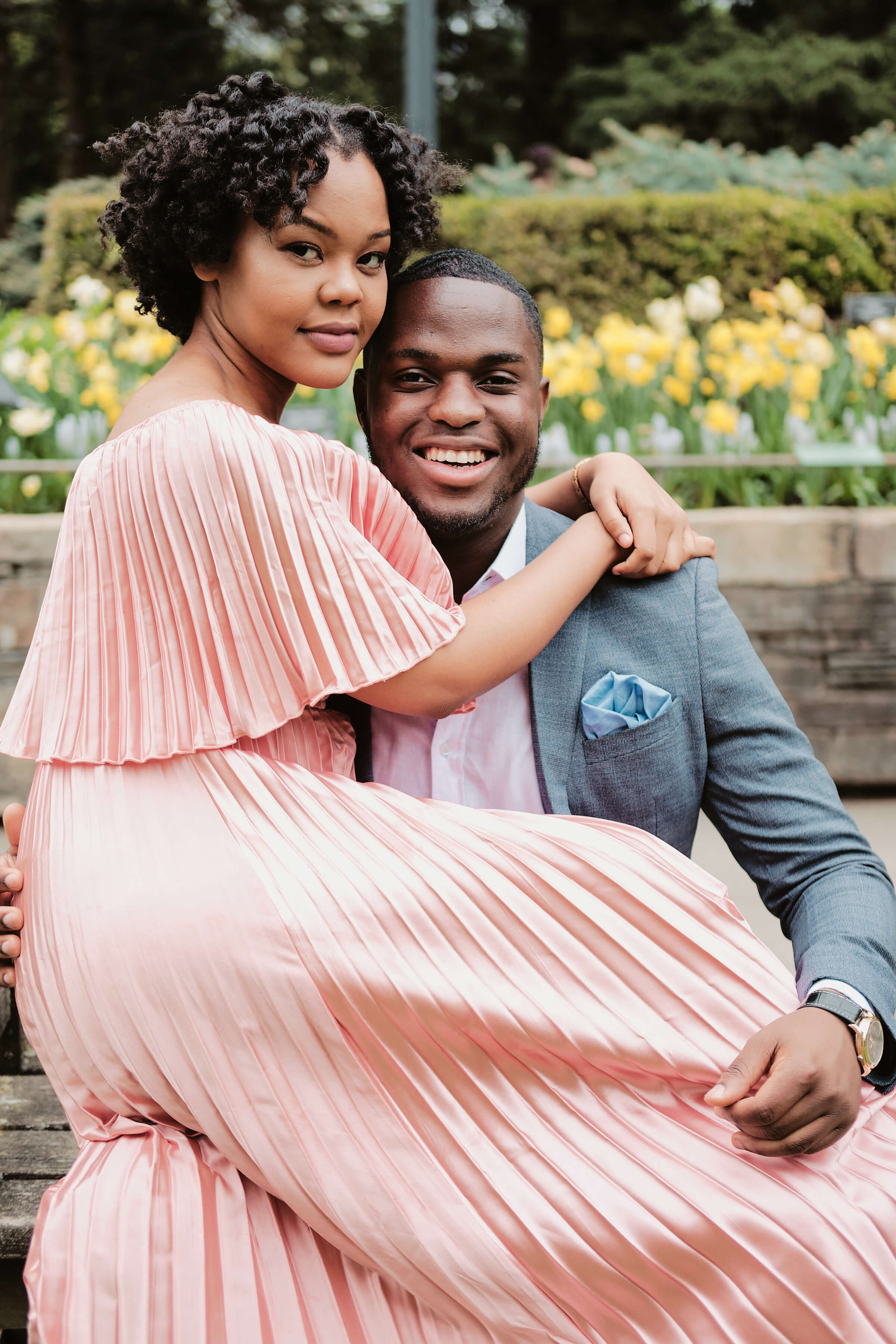 Mitsuka & Adlin - Couple's Photography - Portrait Photography - Lifestyle Photography - Brooklyn - Botanic Garden- Brooklyn, New York