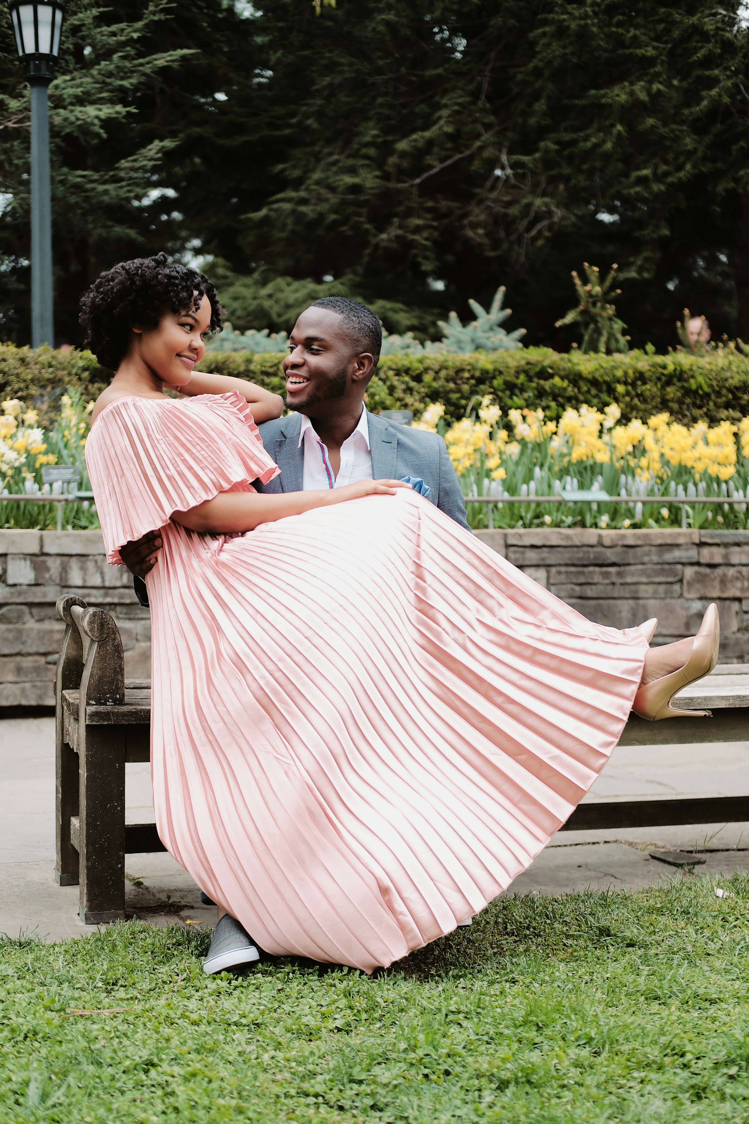 Mitsuka & Adlin - Couple's Photography - Portrait Photography - Lifestyle Photography - Brooklyn - Botanic Garden- Brooklyn, New York