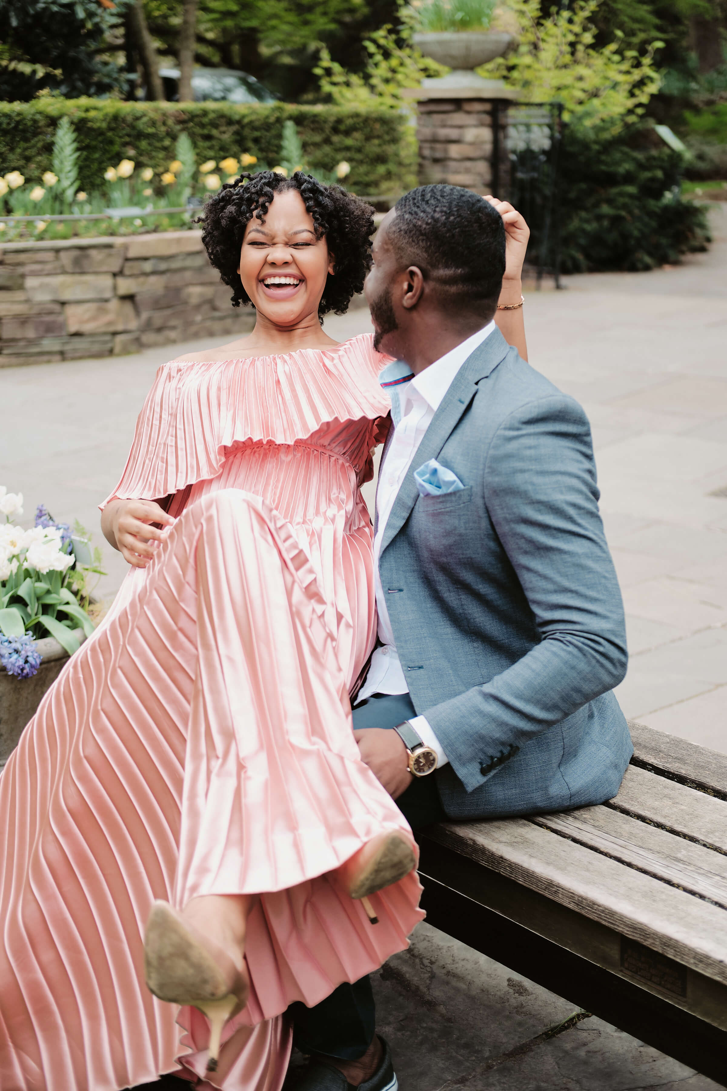 Mitsuka & Adlin - Couple's Photography - Portrait Photography - Lifestyle Photography - Brooklyn - Botanic Garden- Brooklyn, New York