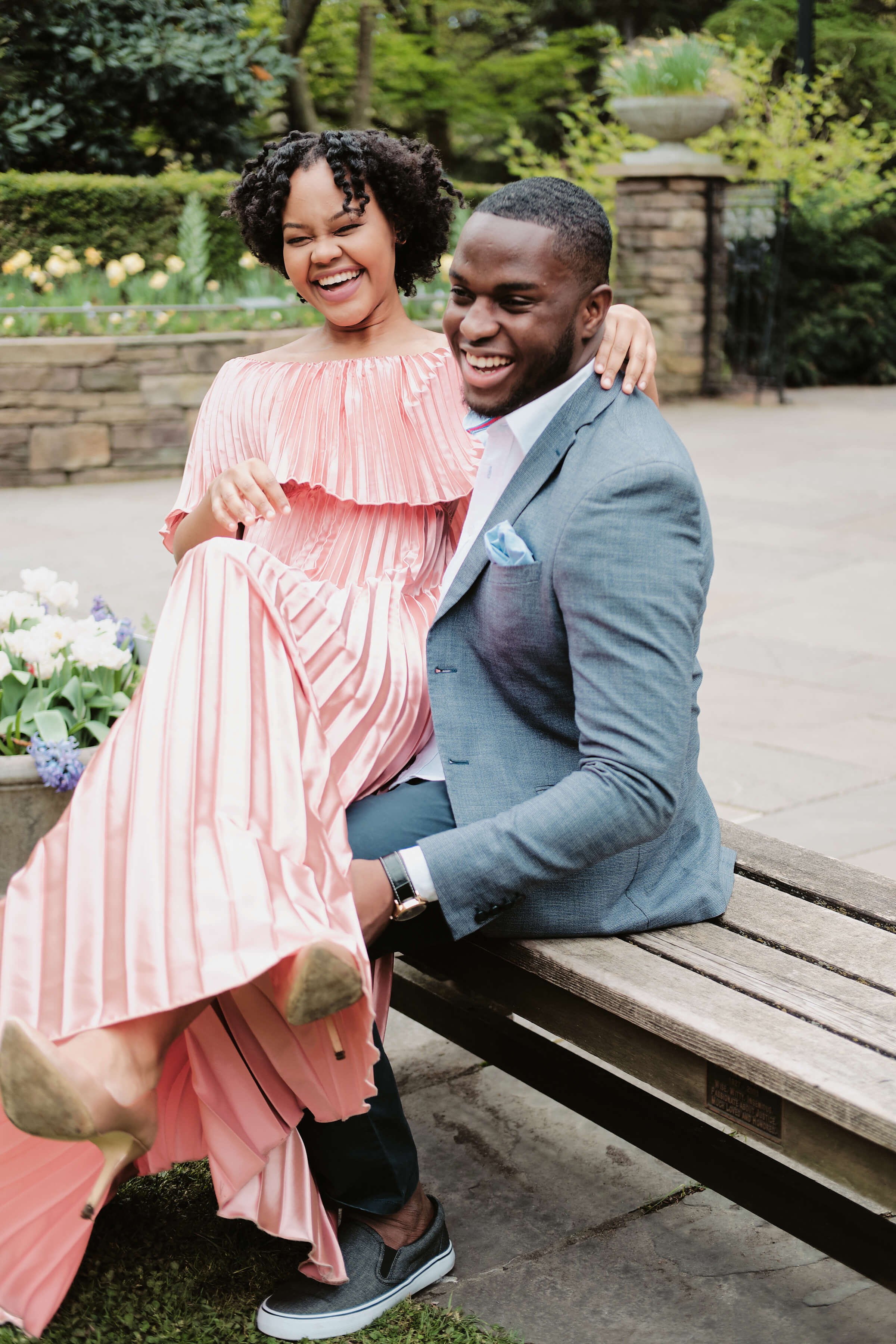 Mitsuka & Adlin - Couple's Photography - Portrait Photography - Lifestyle Photography - Brooklyn - Botanic Garden- Brooklyn, New York