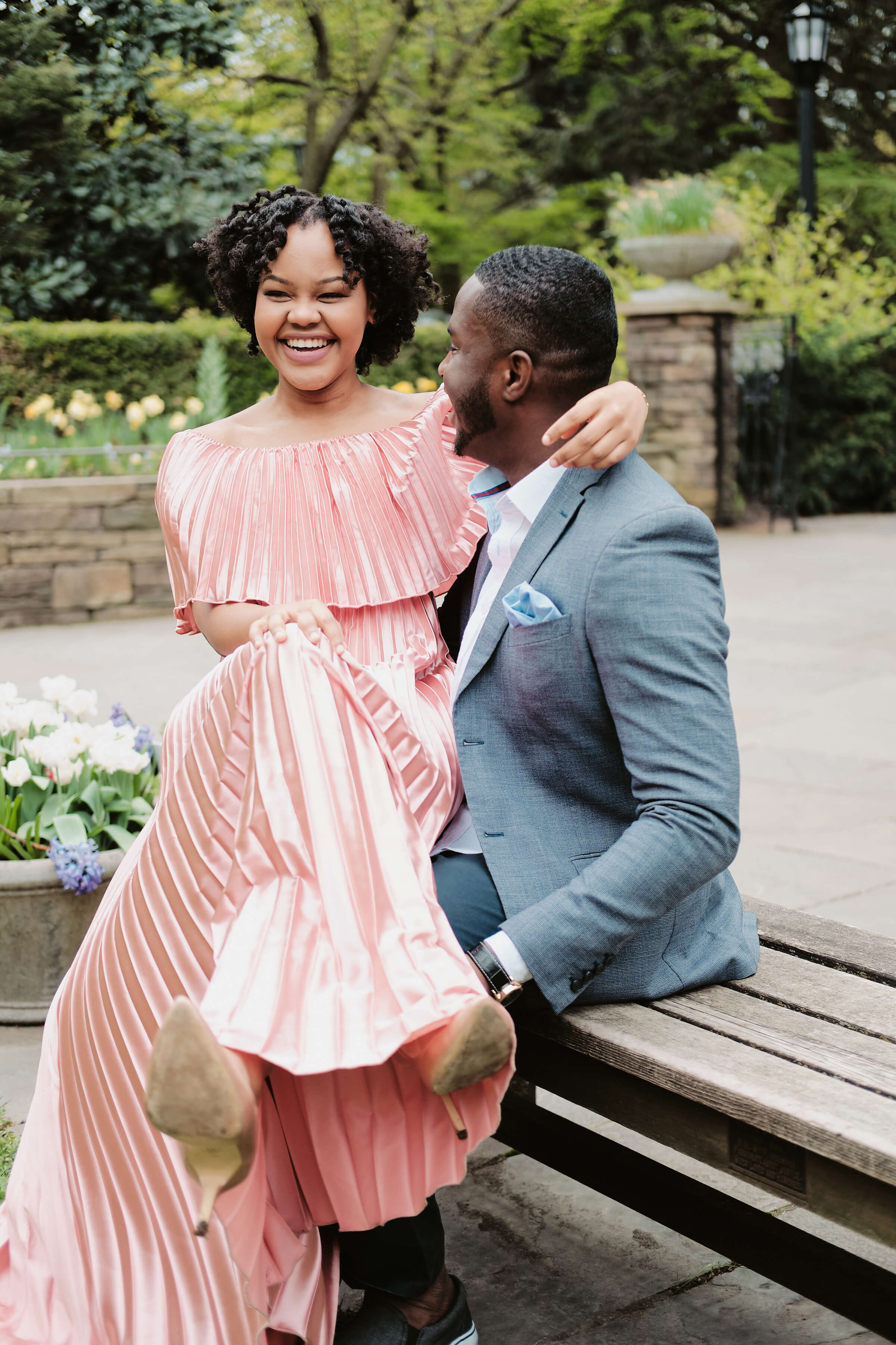 Mitsuka & Adlin - Couple's Photography - Portrait Photography - Lifestyle Photography - Brooklyn - Botanic Garden- Brooklyn, New York