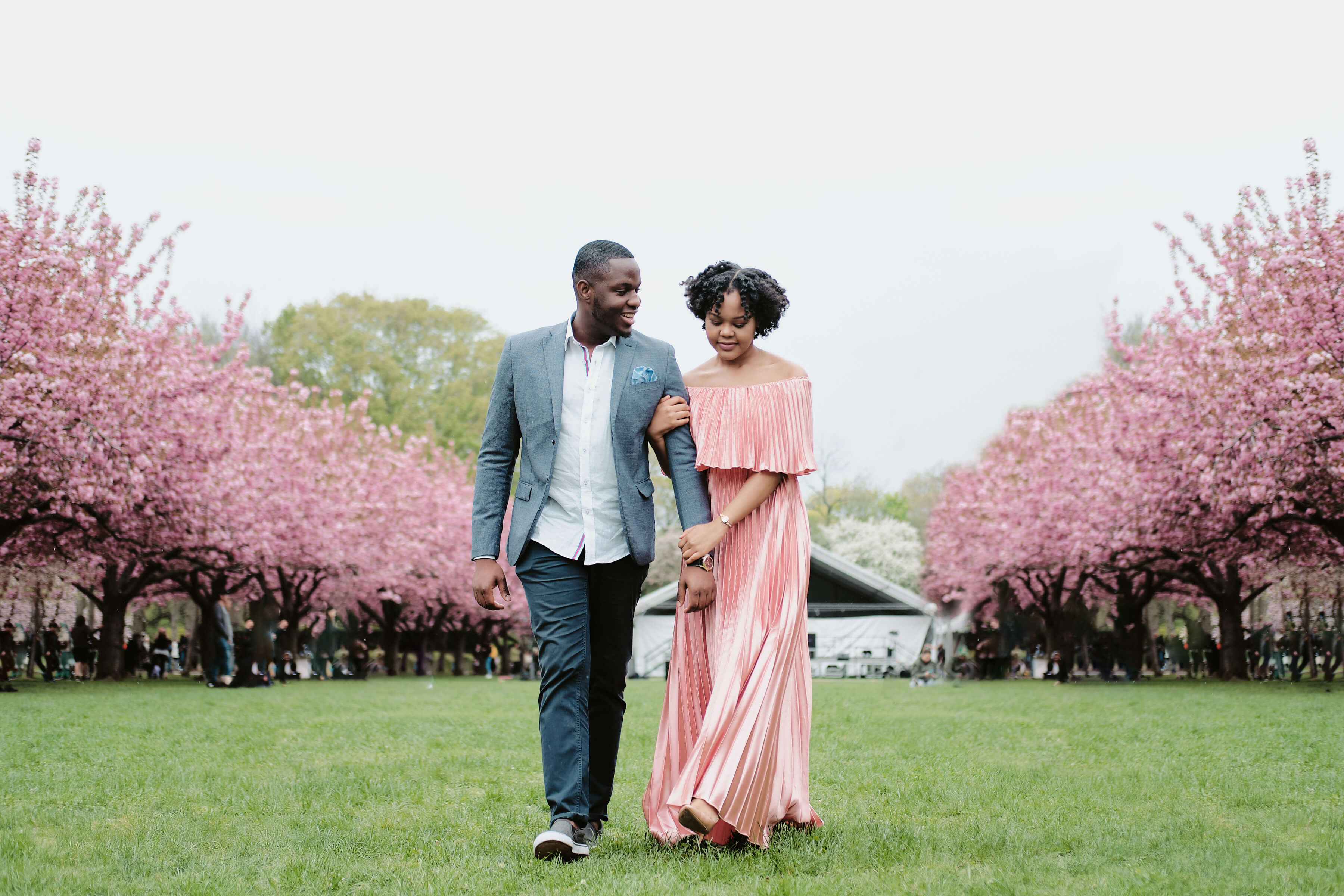 Mitsuka & Adlin - Couple's Photography - Portrait Photography - Lifestyle Photography - Brooklyn - Botanic Garden- Brooklyn, New York