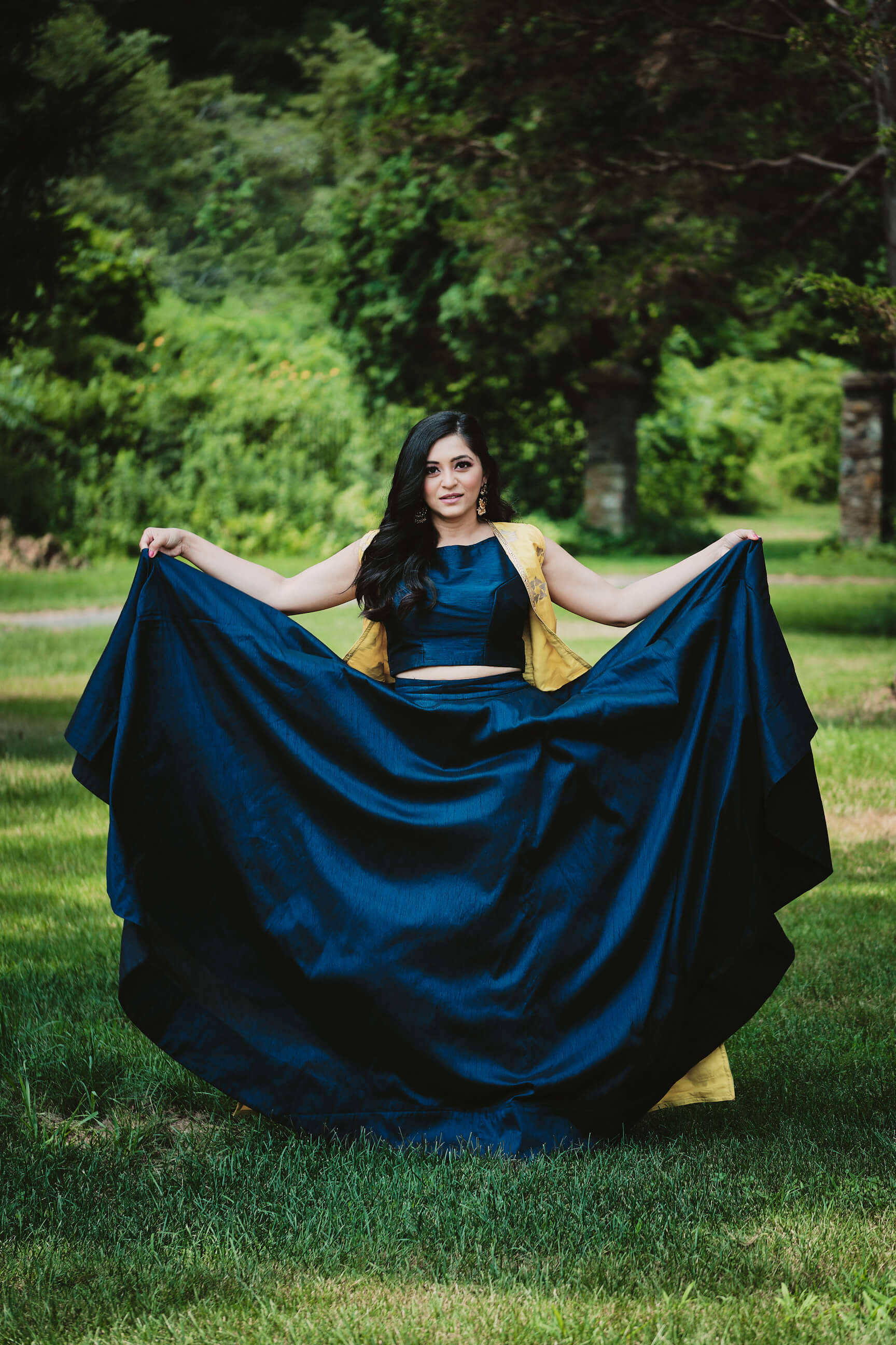 Neli - Naveli Clothing Brand - Indian Fashion Photography - Lifestyle Photography - Ringwood State Park, New Jersey