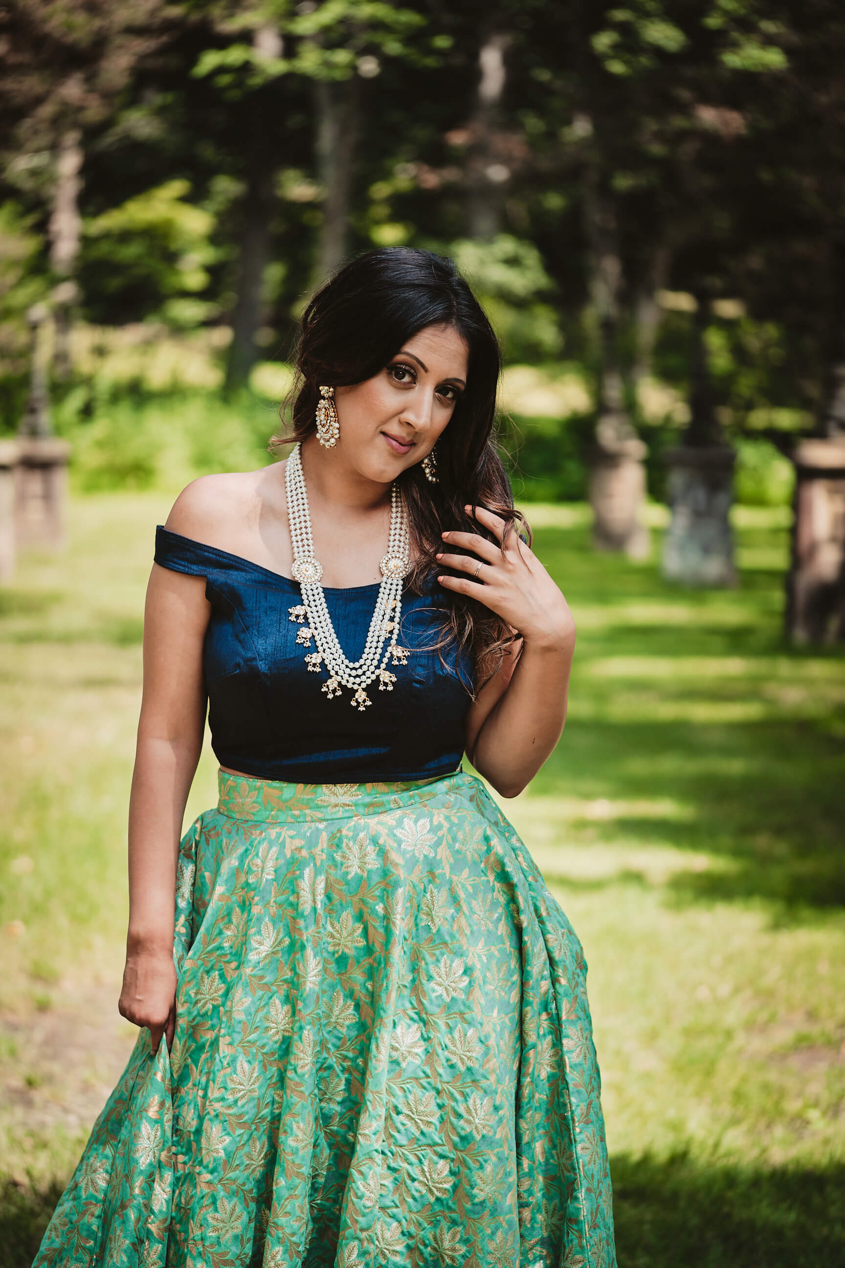 Neli - Naveli Clothing Brand - Indian Fashion Photography - Lifestyle Photography - Ringwood State Park, New Jersey