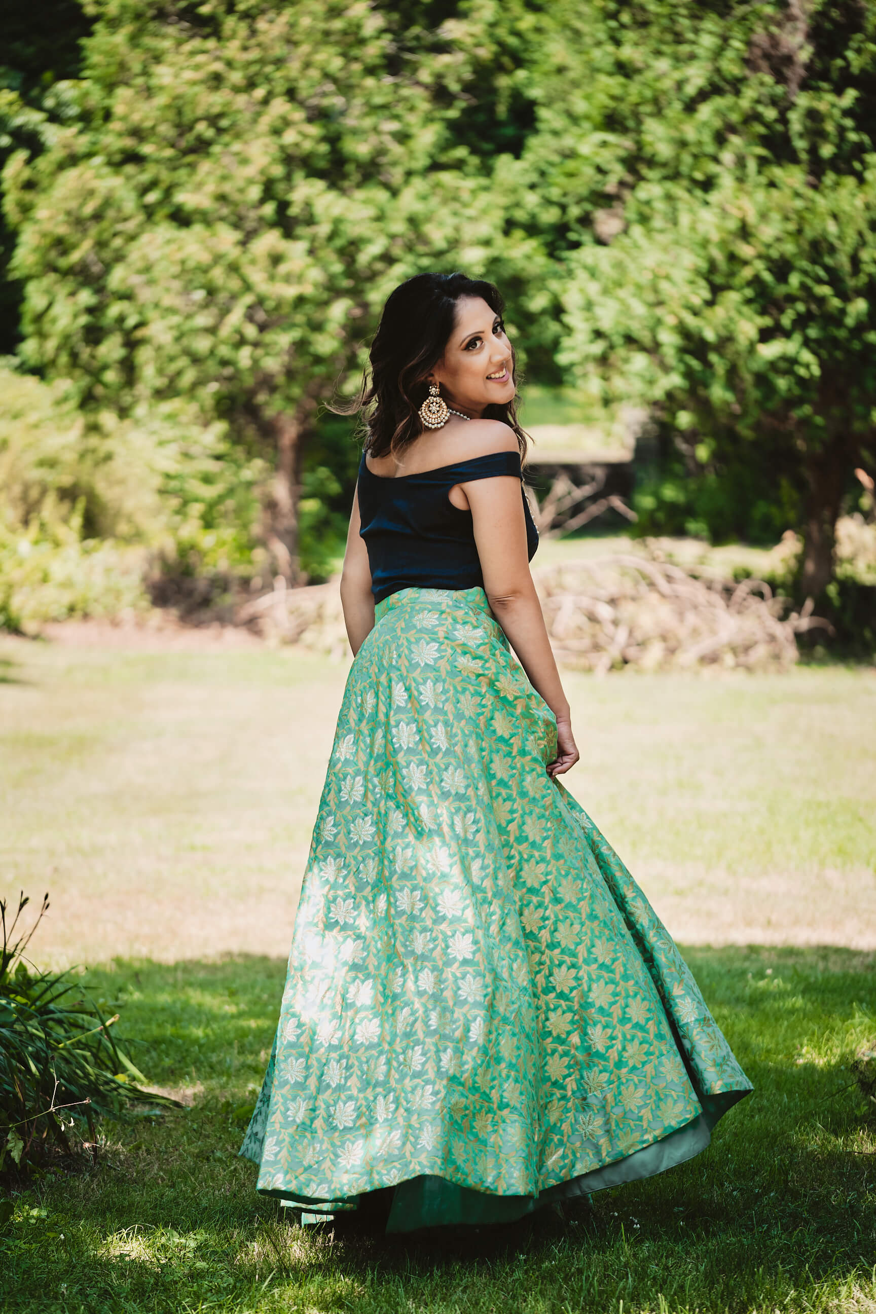 Neli - Naveli Clothing Brand - Indian Fashion Photography - Lifestyle Photography - Ringwood State Park, New Jersey