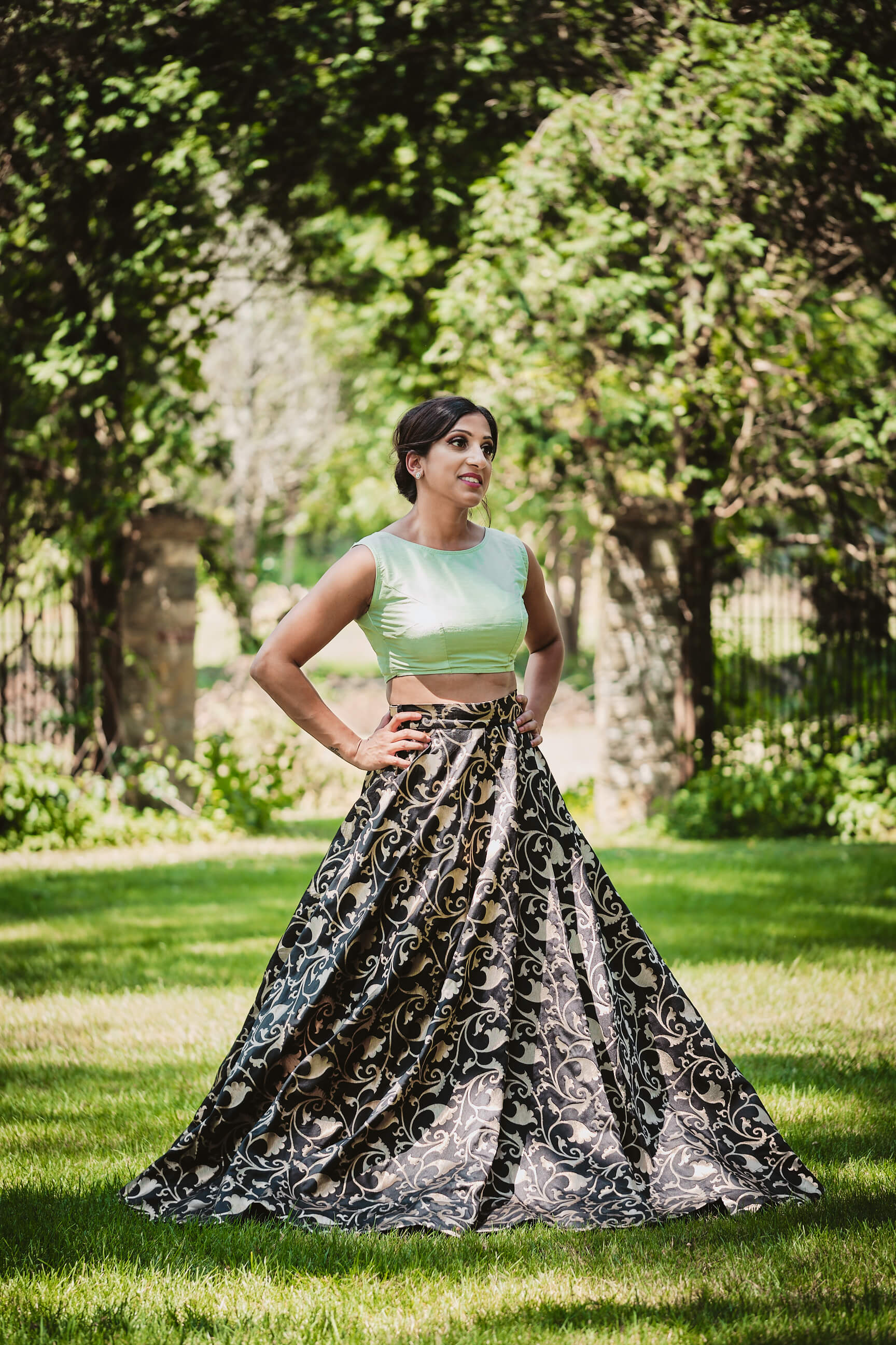 Neli - Naveli Clothing Brand - Indian Fashion Photography - Lifestyle Photography - Ringwood State Park, New Jersey