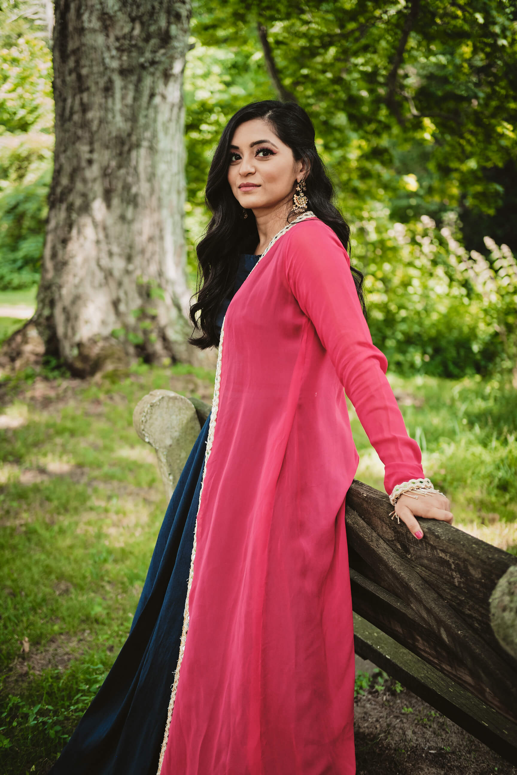 Neli - Naveli Clothing Brand - Indian Fashion Photography - Lifestyle Photography - Ringwood State Park, New Jersey