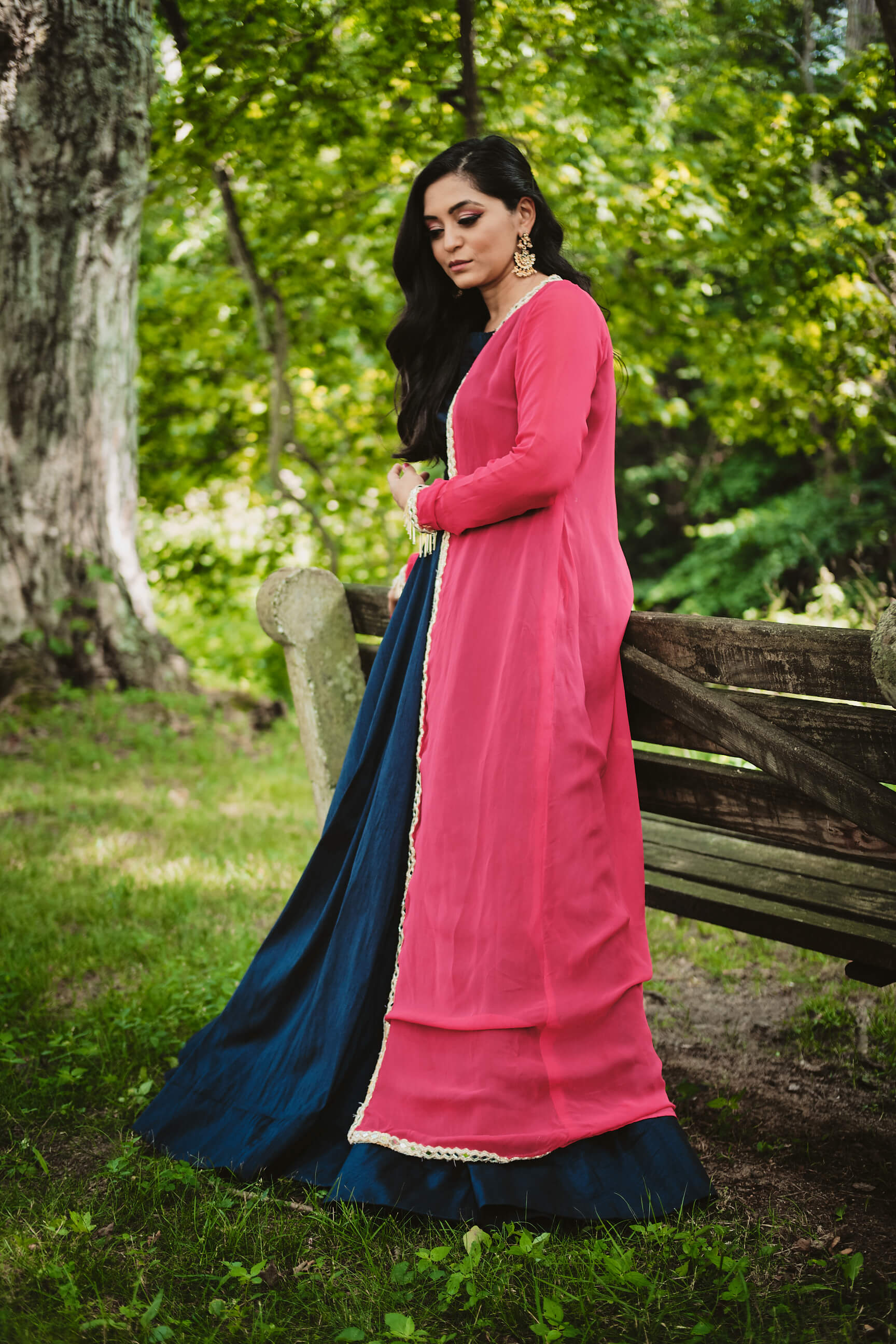 Neli - Naveli Clothing Brand - Indian Fashion Photography - Lifestyle Photography - Ringwood State Park, New Jersey