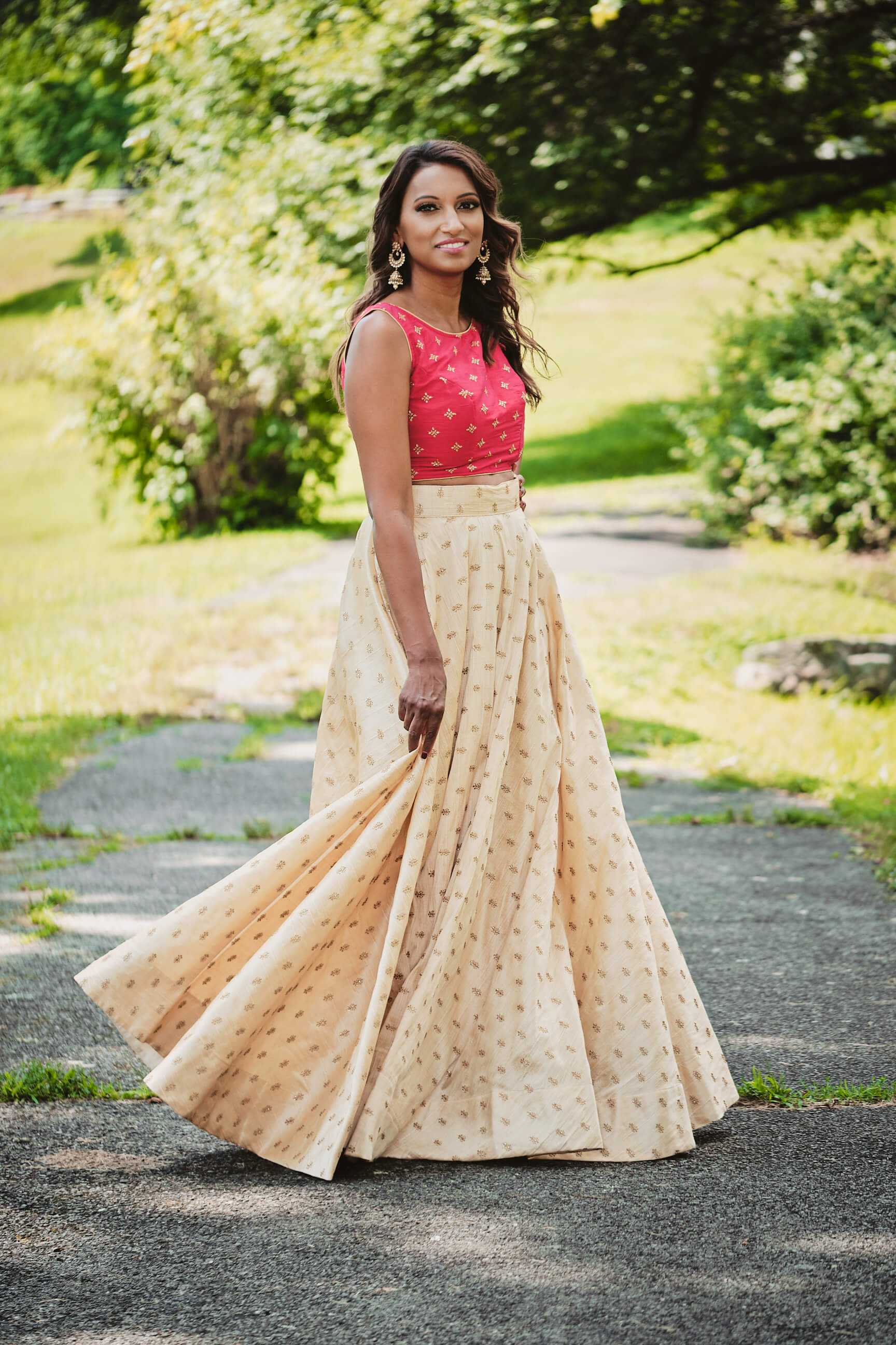 Neli - Naveli Clothing Brand - Indian Fashion Photography - Lifestyle Photography - Ringwood State Park, New Jersey