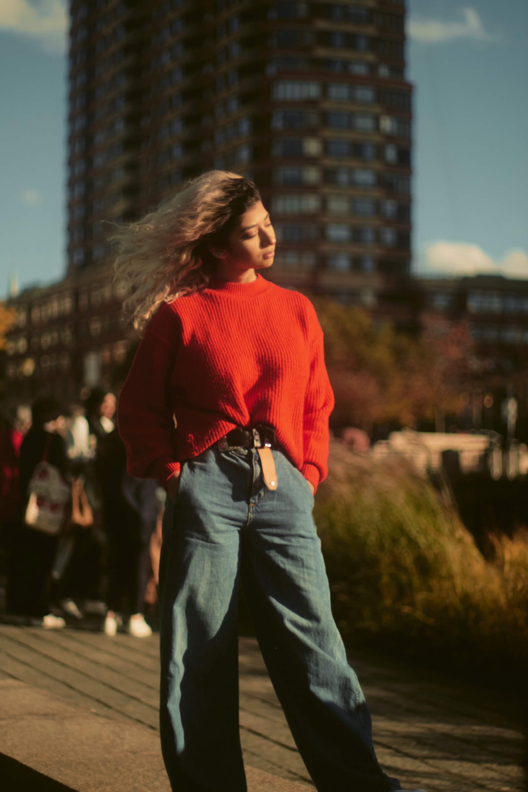 Nermeen - Lifestyle Photography - Instagram Photography Meetup - Portrait Photography - Gantry Plaza Park, Long Island City - New York